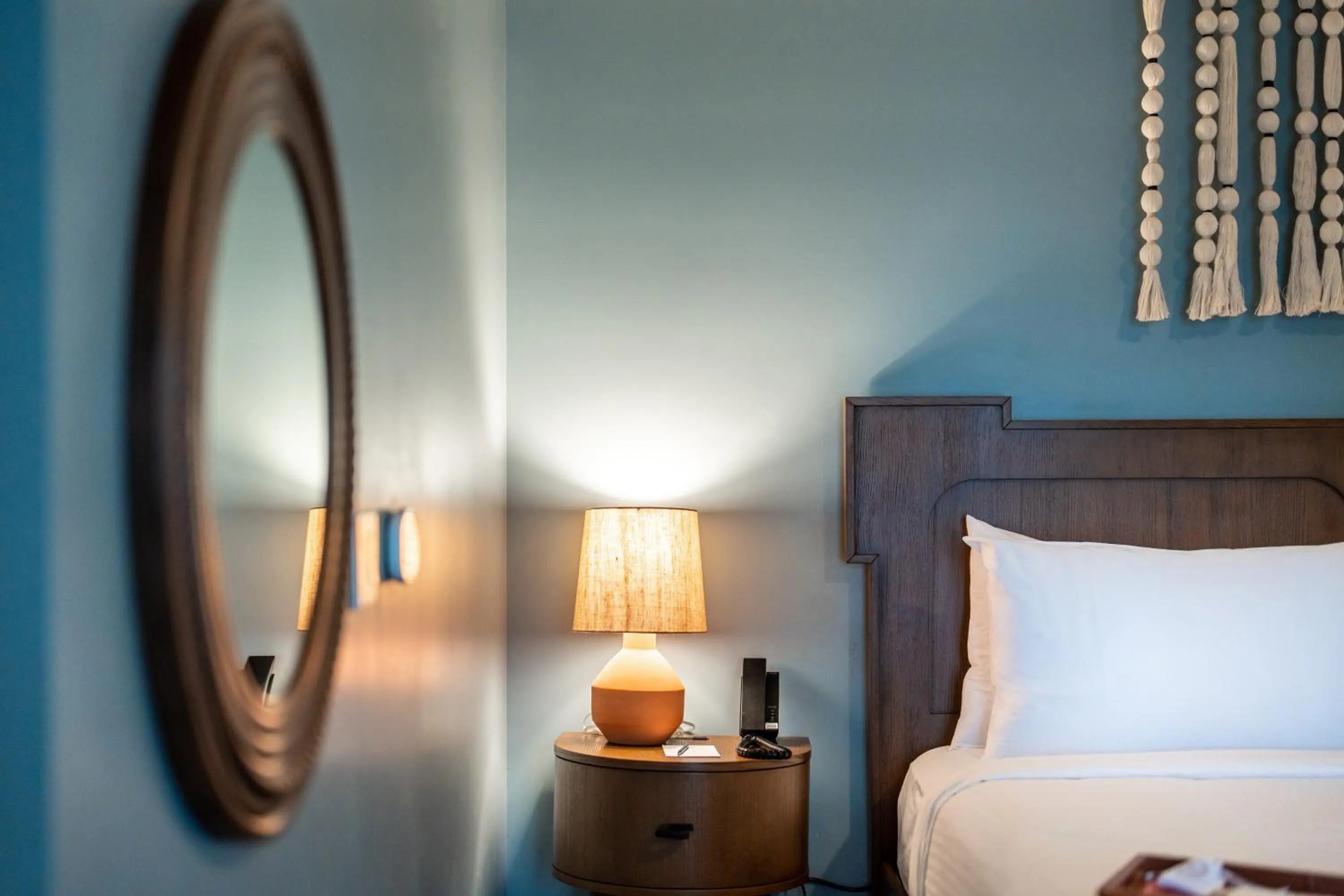 Bed in Murrieta Hot Springs Resort