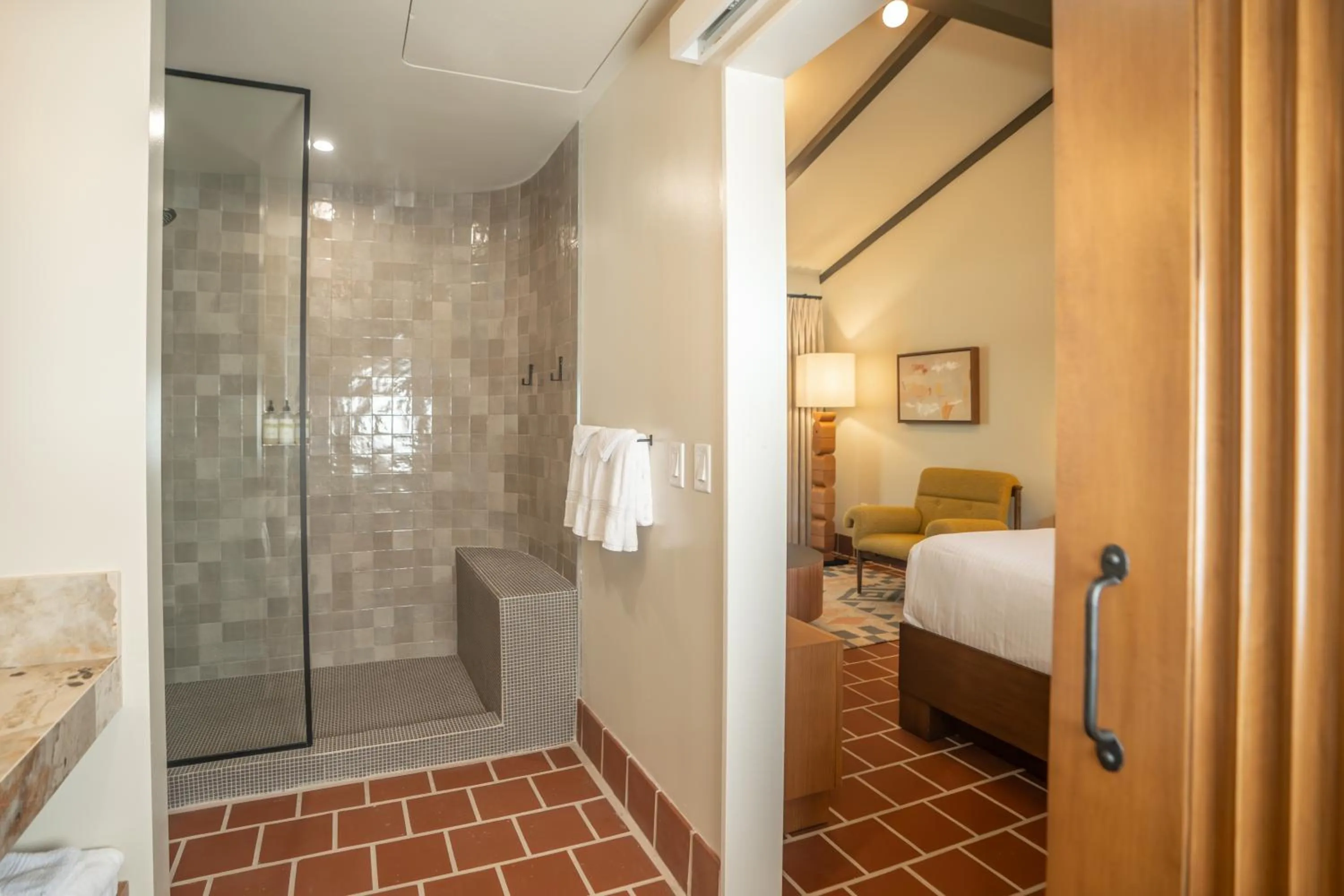 Bed in Murrieta Hot Springs Resort