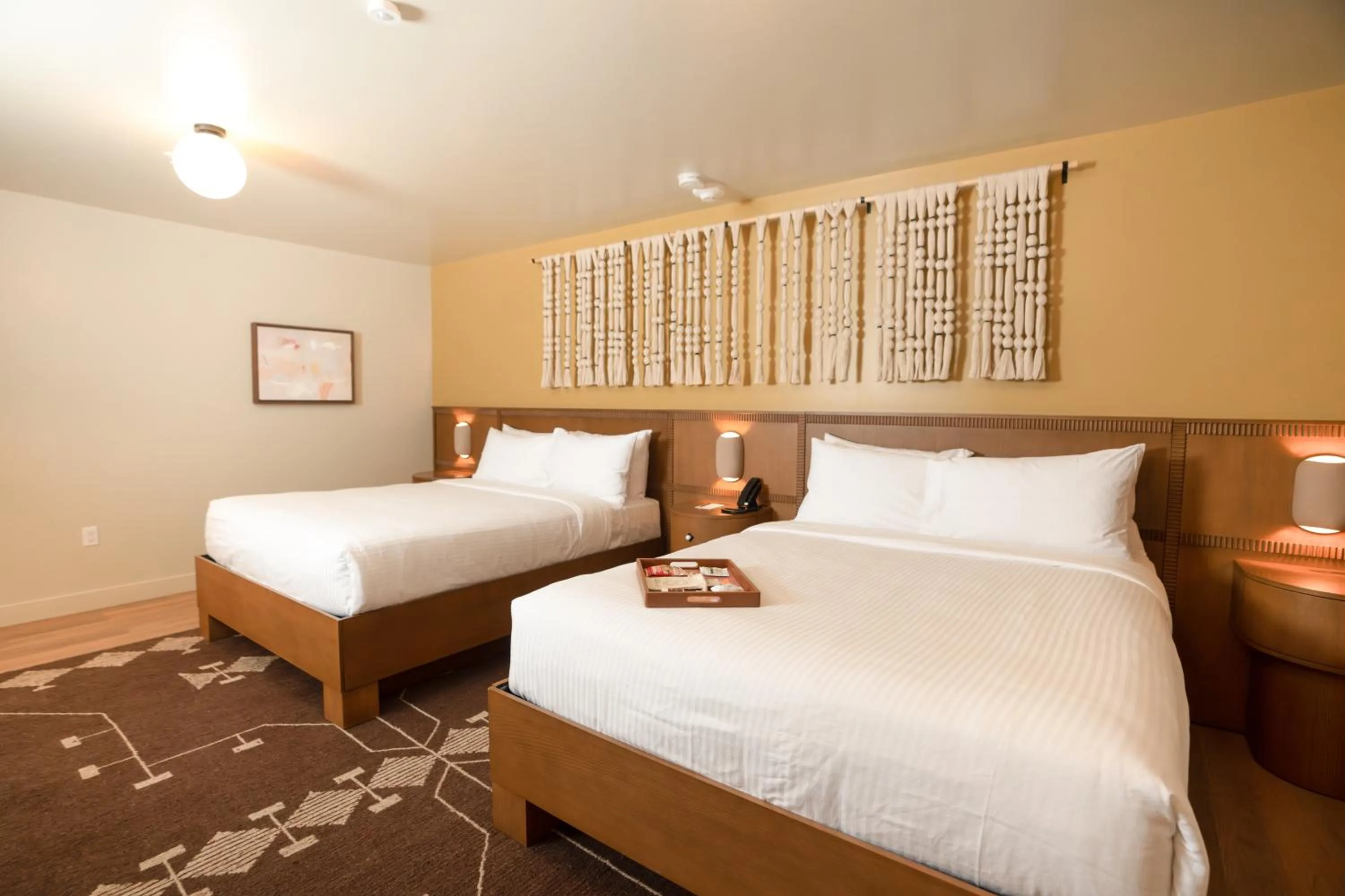 Bed in Murrieta Hot Springs Resort