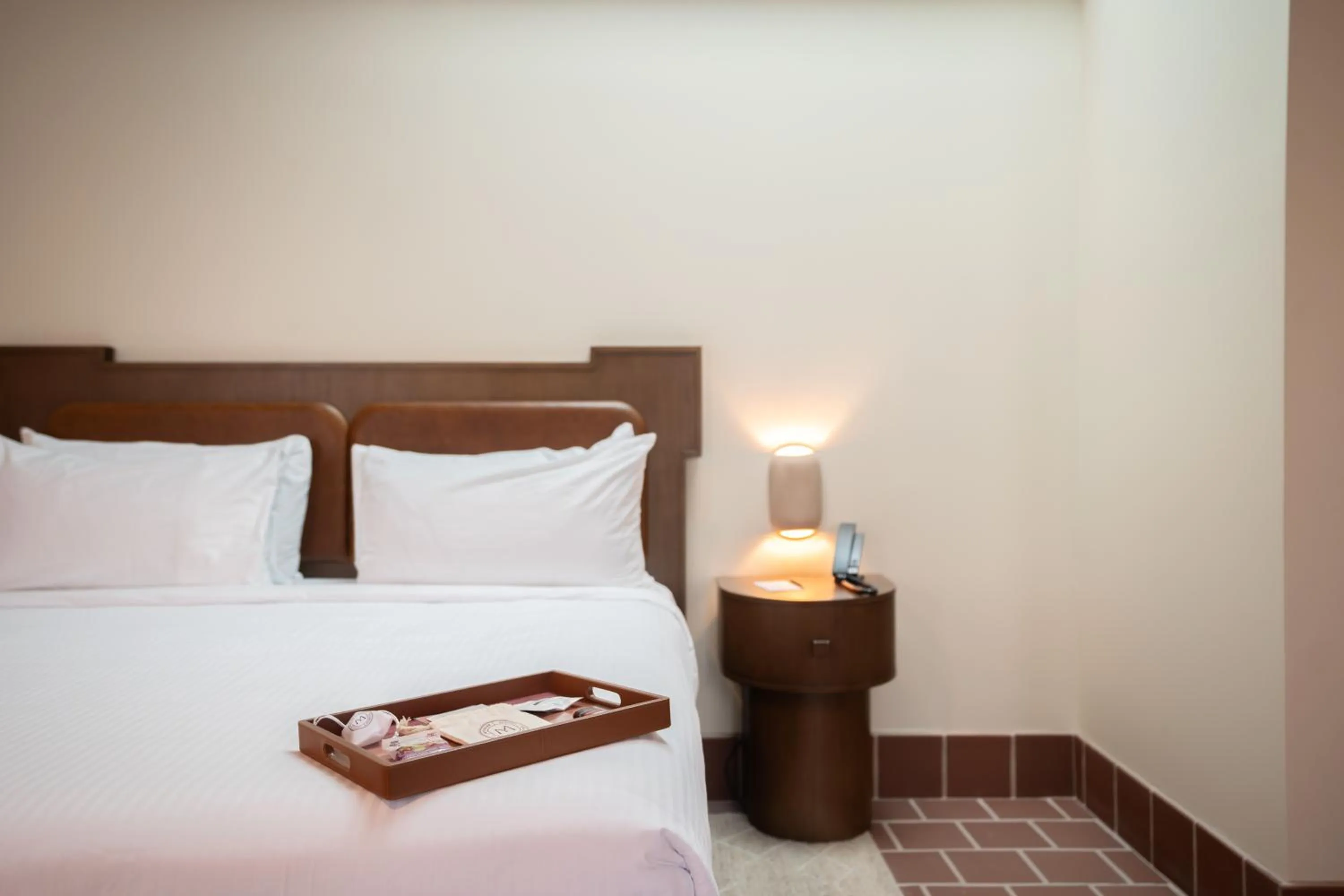 Bed in Murrieta Hot Springs Resort