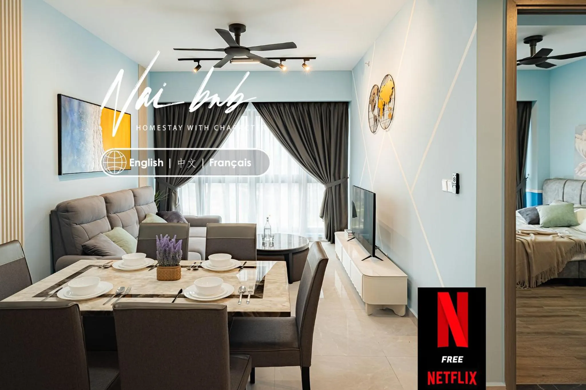 Bed in NaiBnB in Agile Bukit Bintang - 5 mins walk to TRX