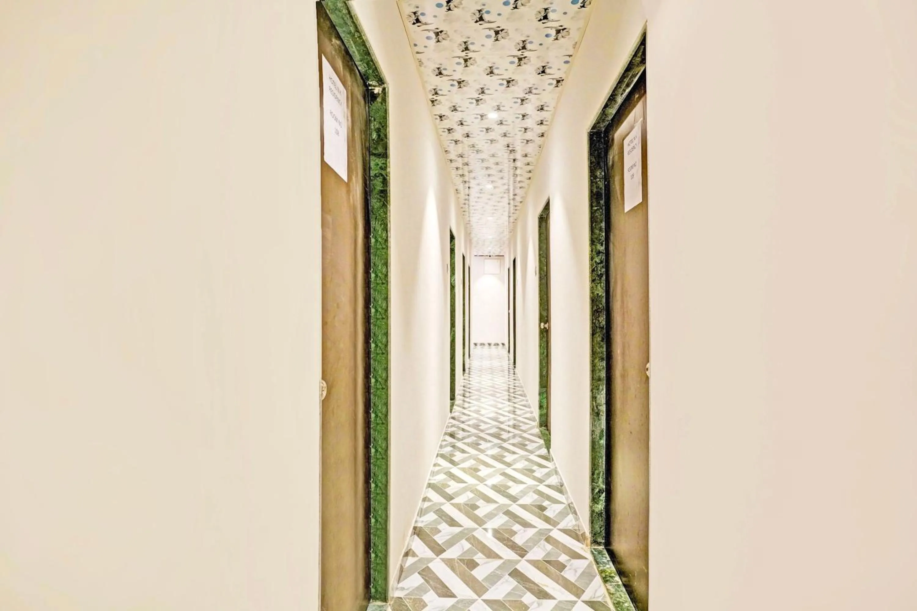 Lobby or reception in HOTEL O NK RESIDENCY