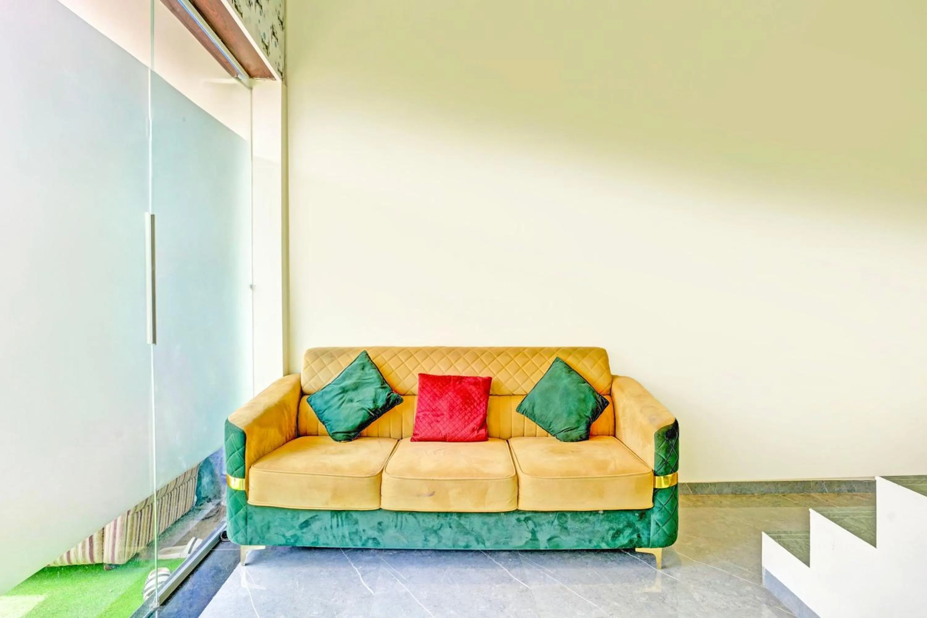 Lobby or reception in HOTEL O NK RESIDENCY