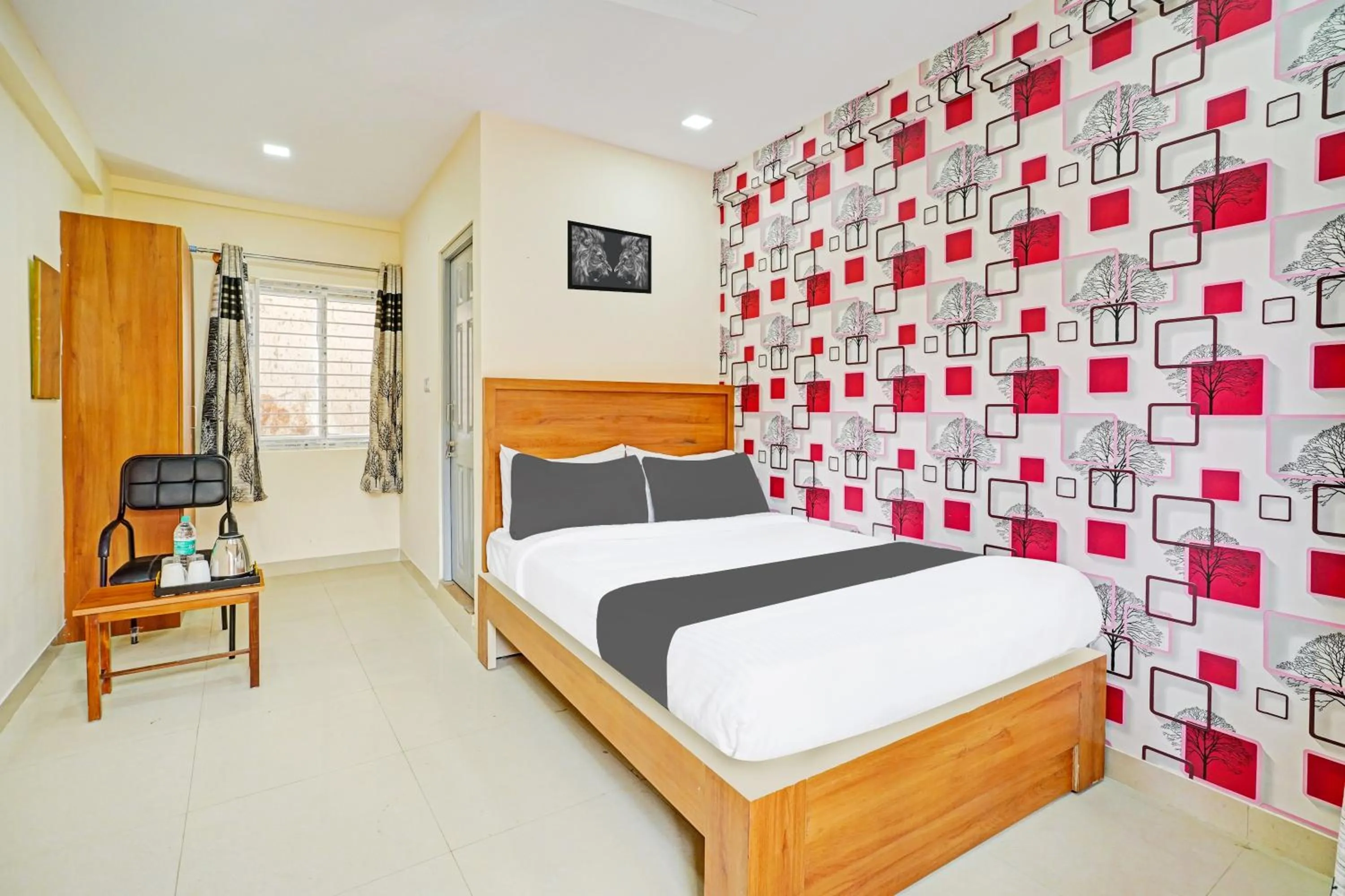 Bedroom, Bed in Hotel O Chalukya Comfort