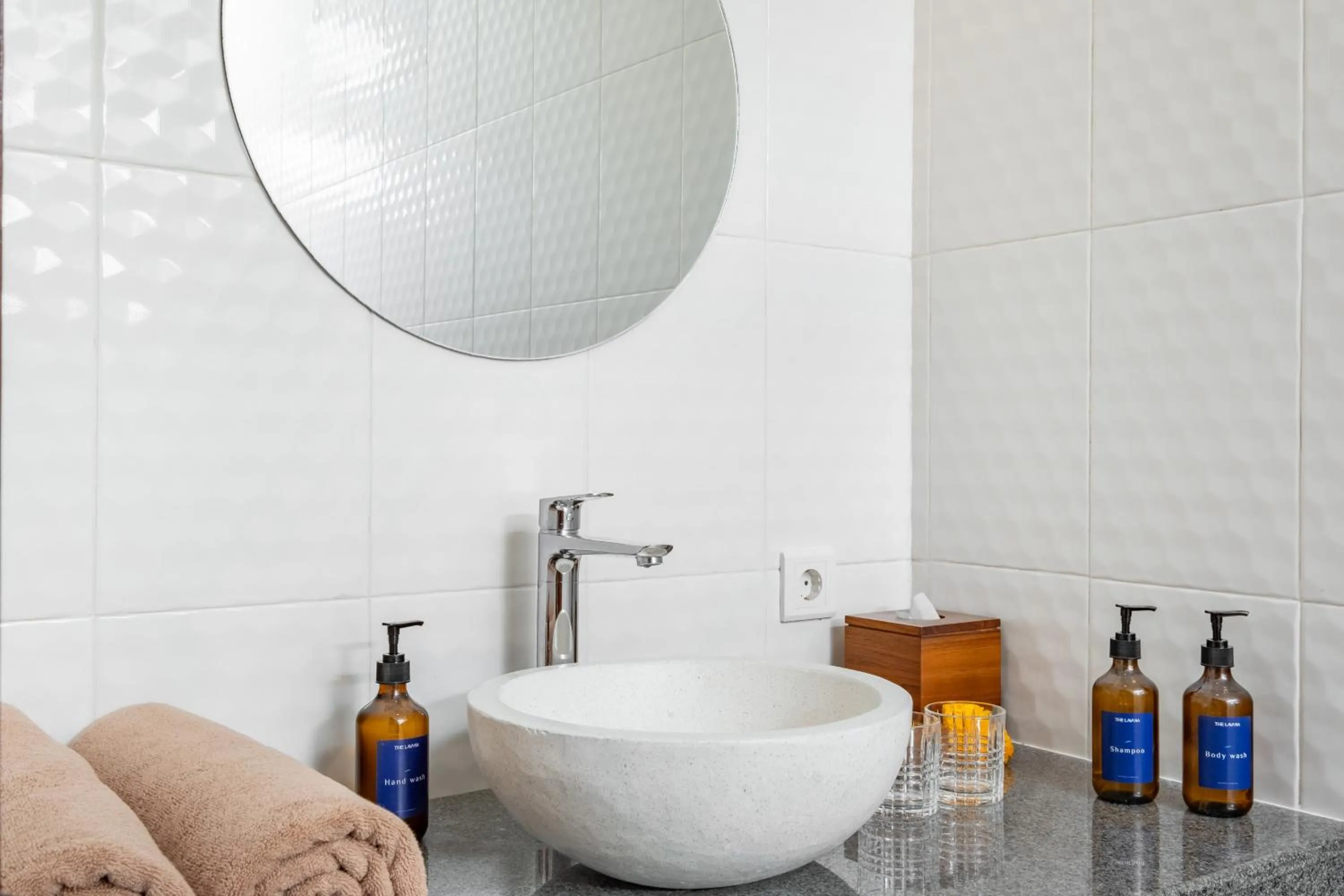 Bathroom in The Lavana Bliss One Villa Nyanyi Beach