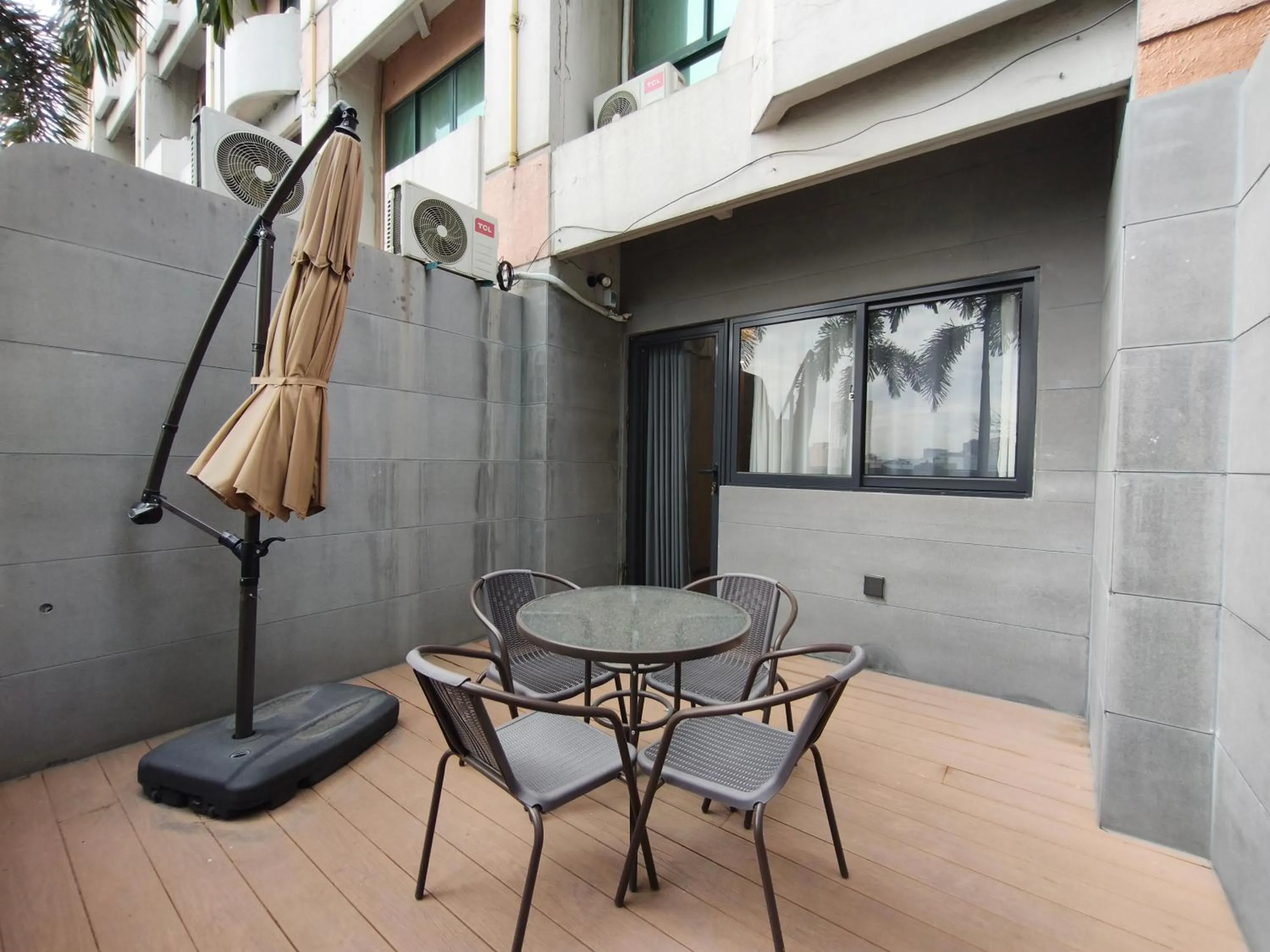 Balcony/Terrace in Lido De Paris Hotel