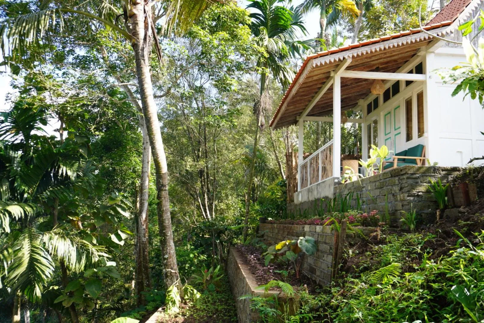 Natural landscape in Purwa Ijen