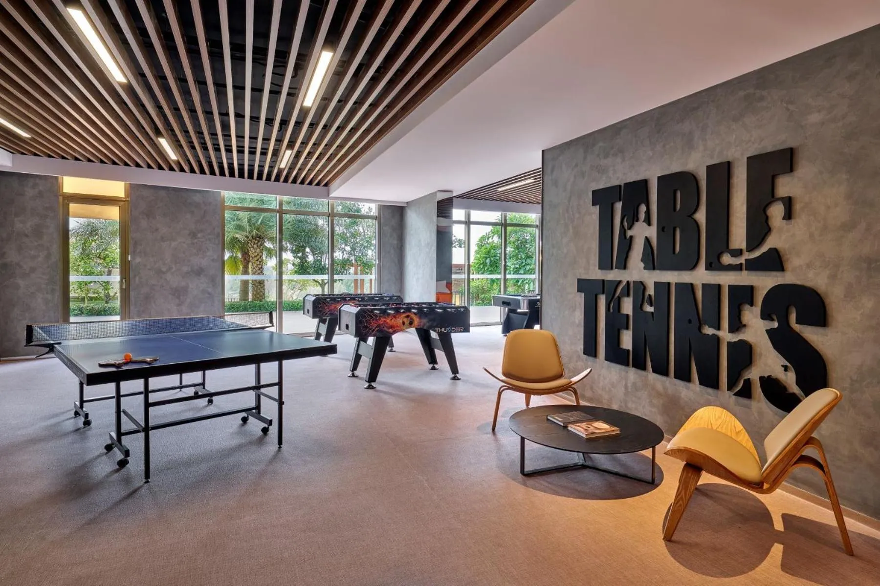 Table tennis in Birkin International Hotel