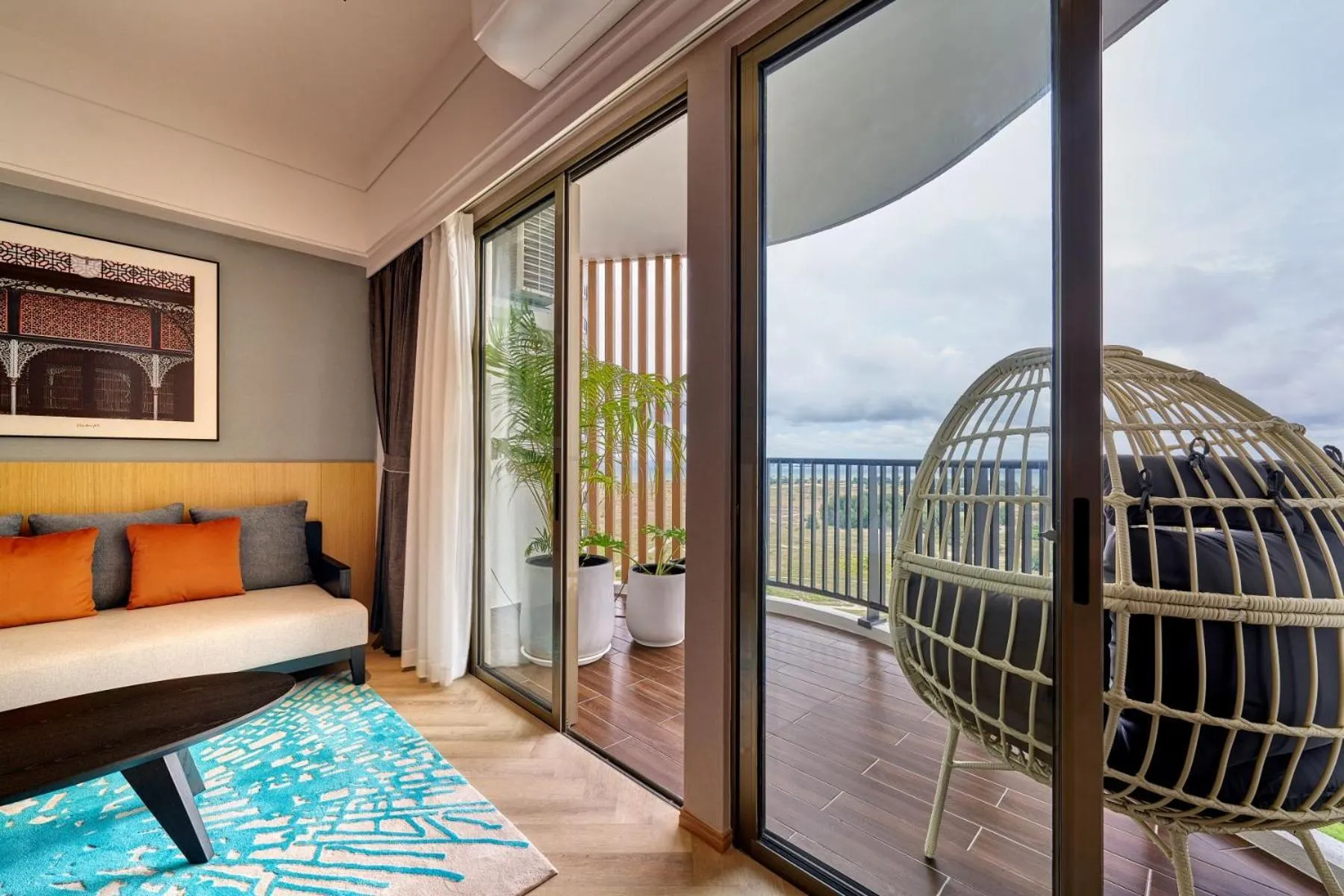 Balcony/Terrace in Birkin International Hotel