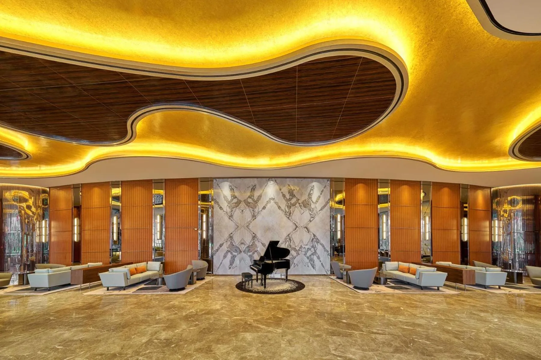 Lobby or reception in Birkin International Hotel