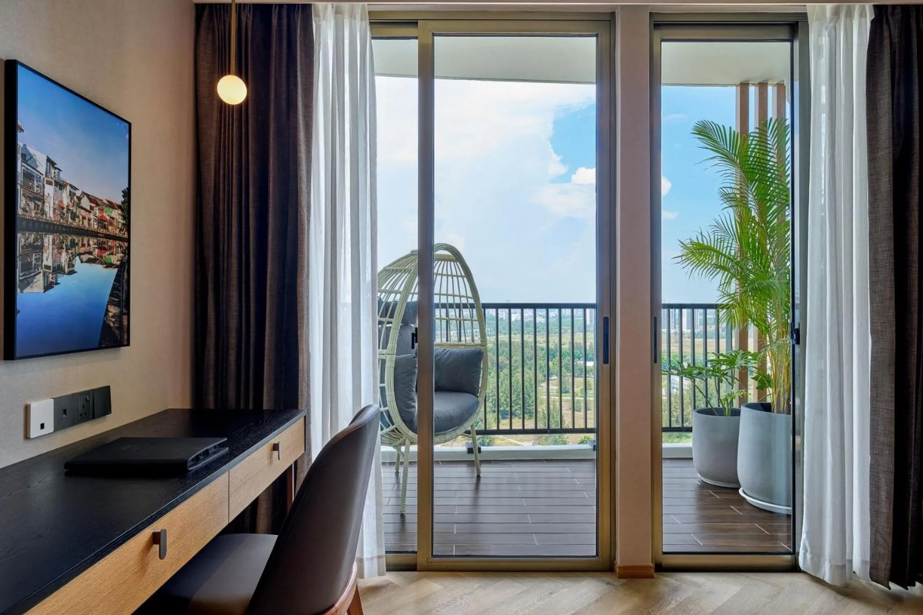 Balcony/Terrace in Birkin International Hotel