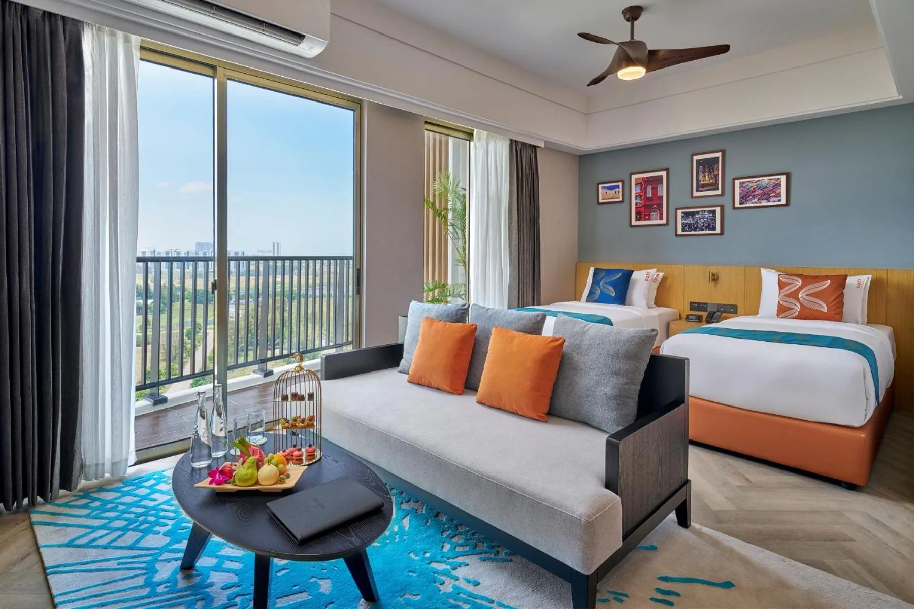 Bed in Birkin International Hotel