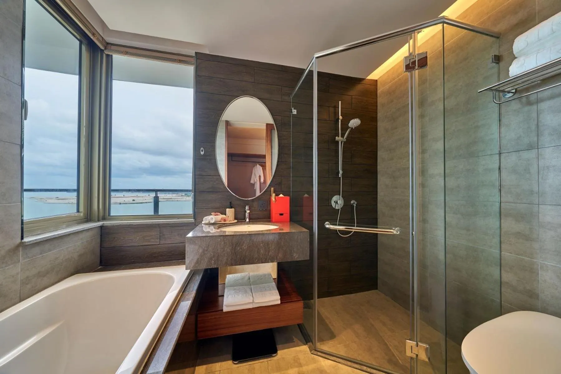 Bathroom in Birkin International Hotel