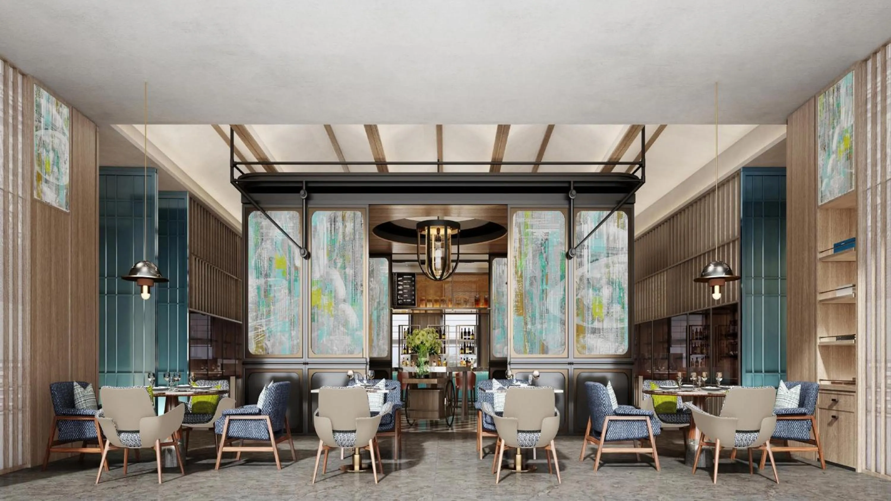 Restaurant/places to eat in Hotel Indigo Suzhou Jinji Lake by IHG