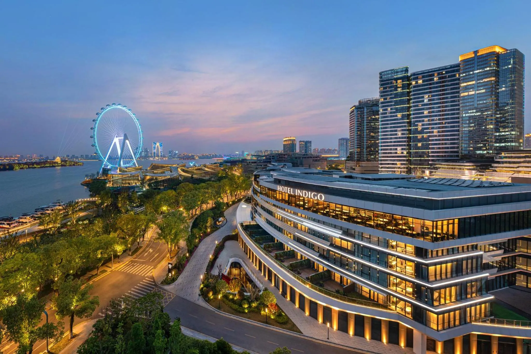 Property building in Hotel Indigo Suzhou Jinji Lake by IHG