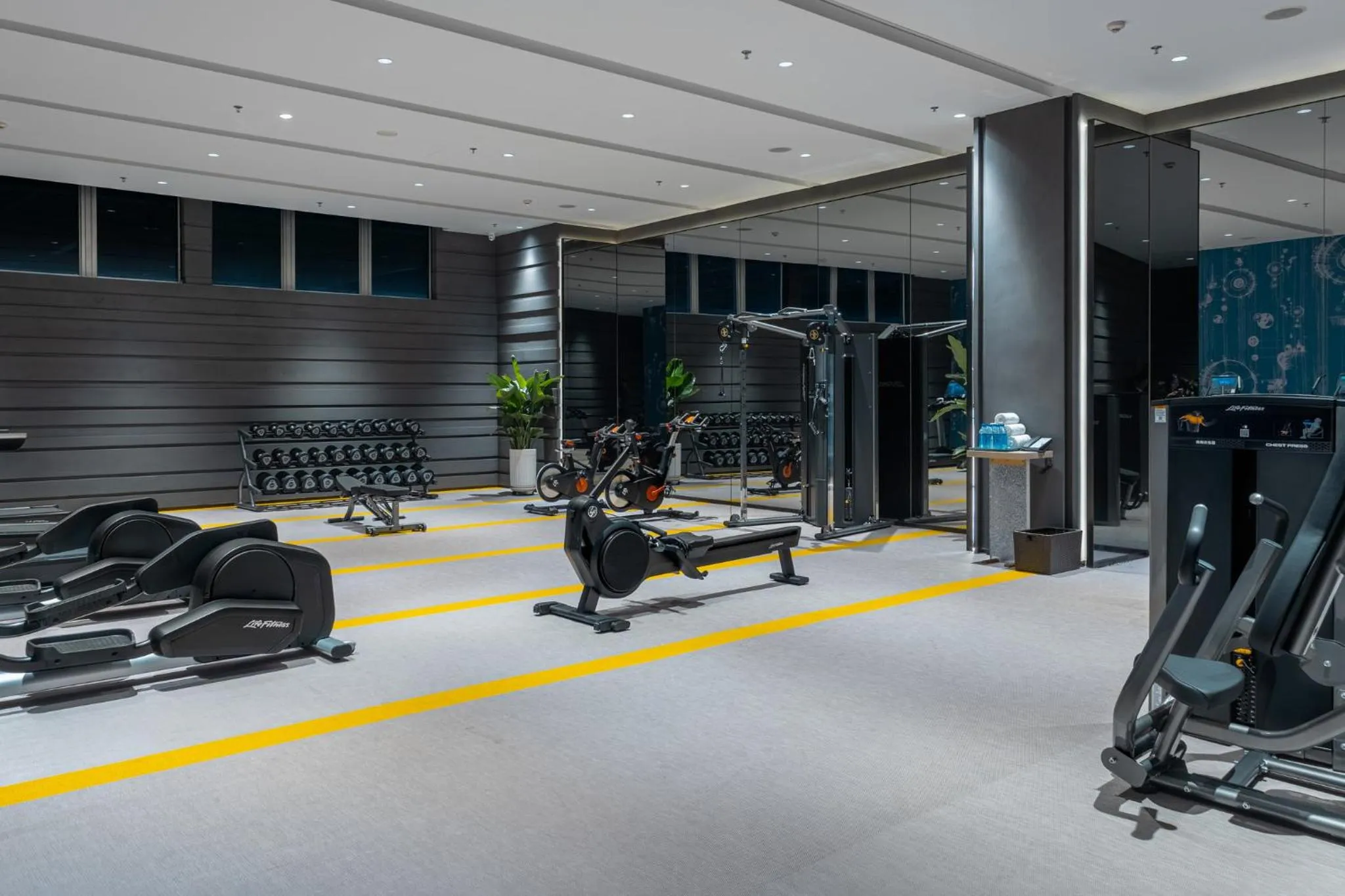 Fitness centre/facilities in Hotel Indigo Suzhou Jinji Lake by IHG