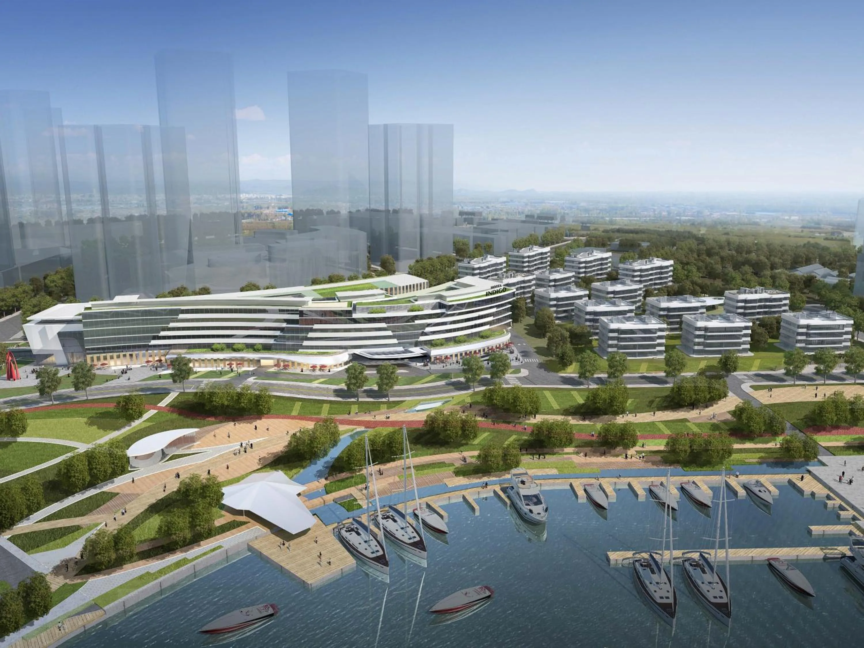 Property building in Hotel Indigo Suzhou Jinji Lake by IHG