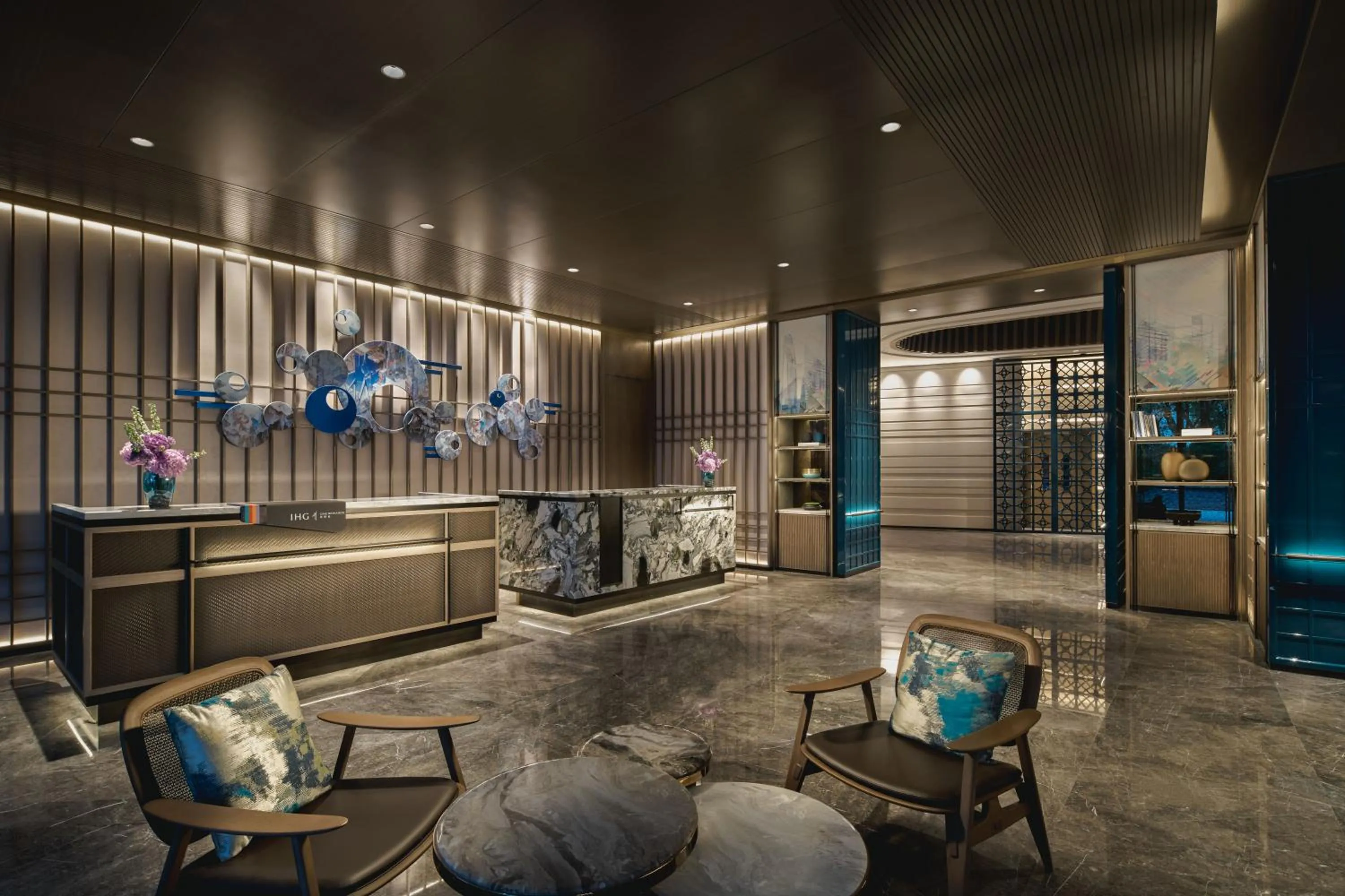 Lobby or reception in Hotel Indigo Suzhou Jinji Lake by IHG