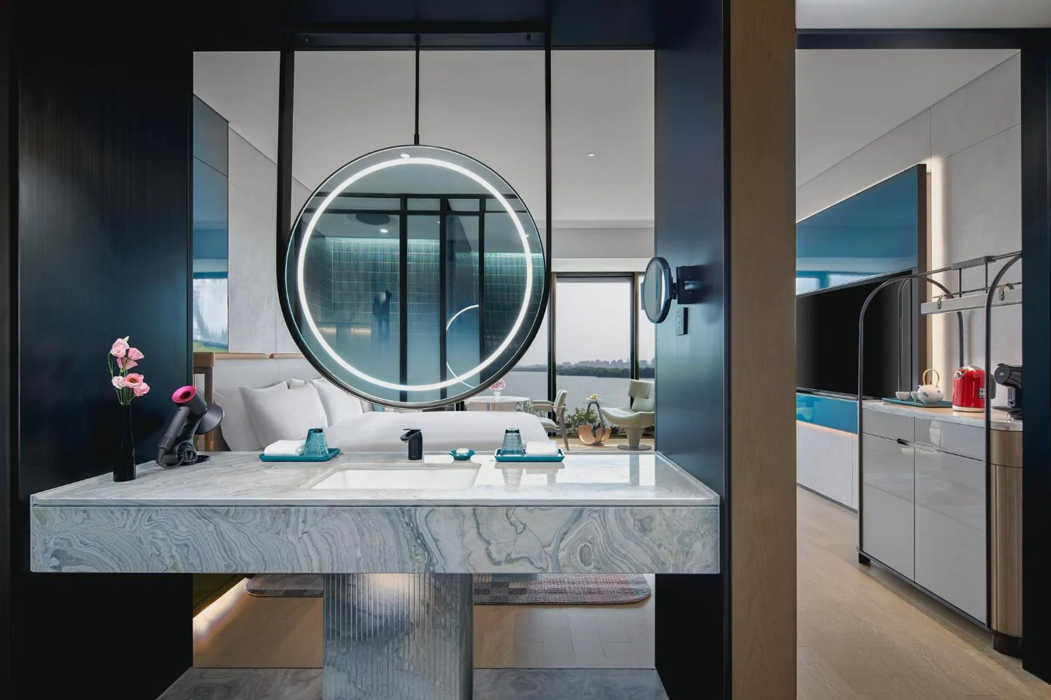 Bathroom in Hotel Indigo Suzhou Jinji Lake by IHG