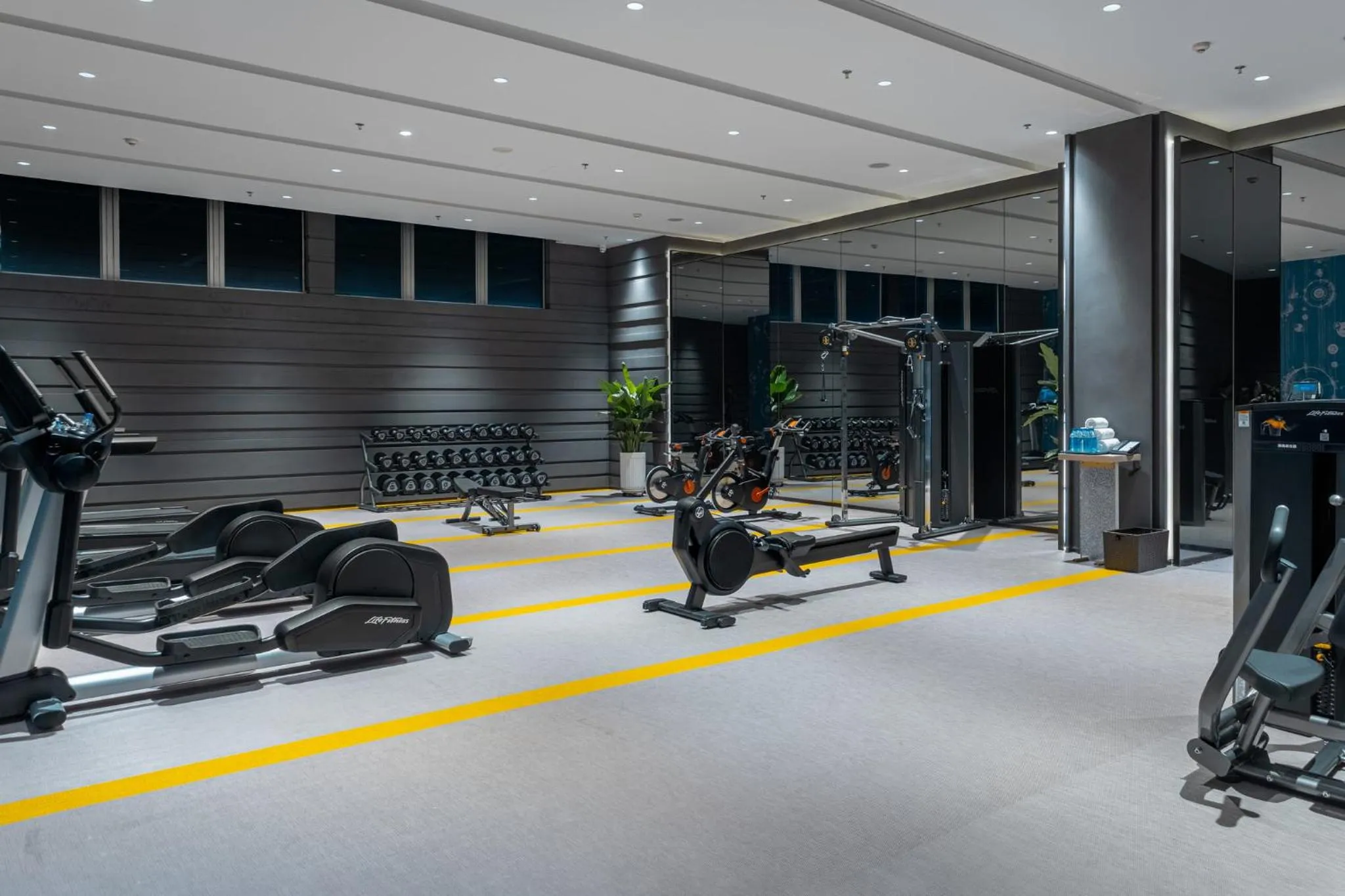 Fitness centre/facilities in Hotel Indigo Suzhou Jinji Lake by IHG