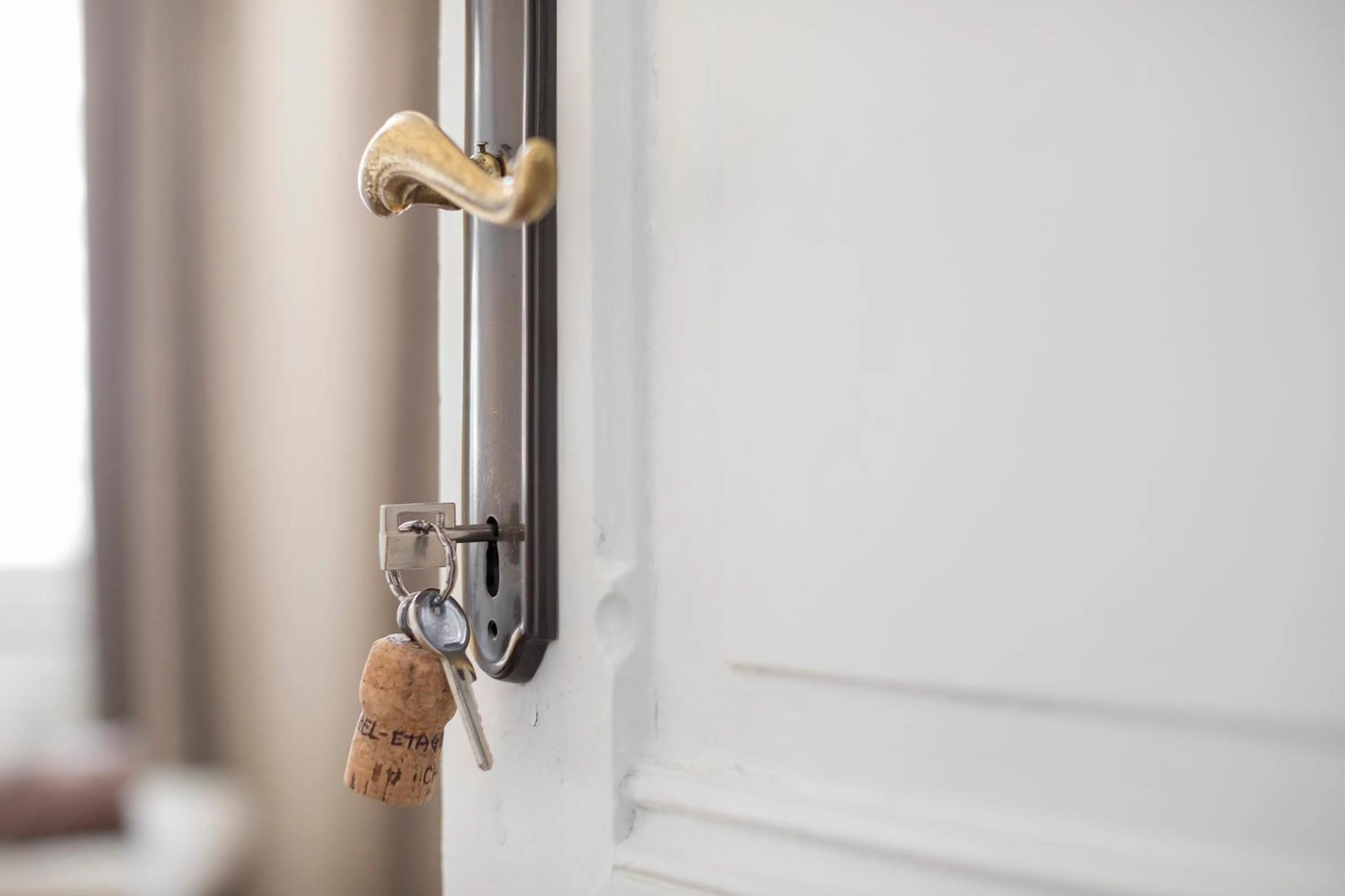 Decorative detail in Restaurant & Guesthouse Cachet de Cire