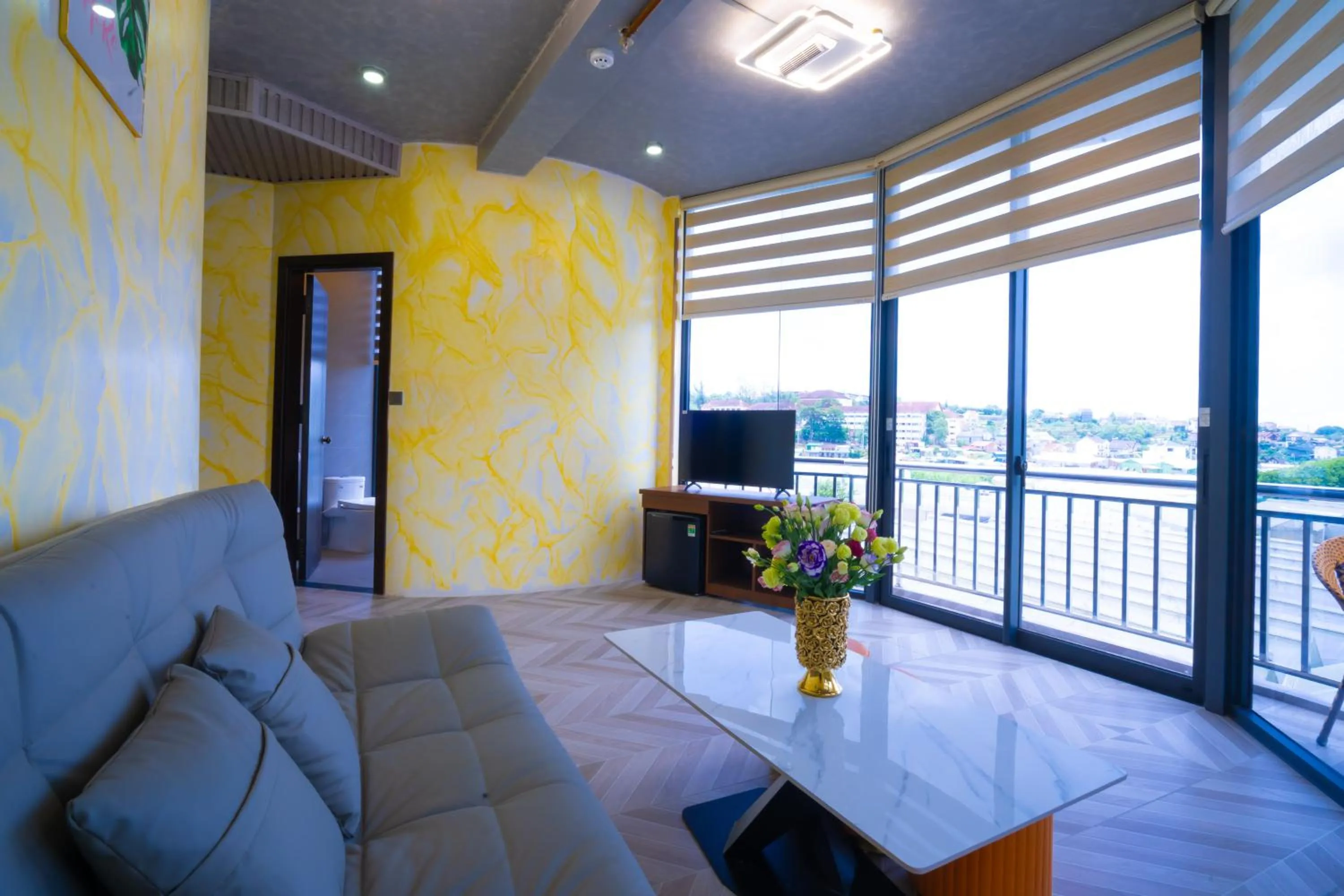 Living room in Phuc Hai Hotel Da Lat