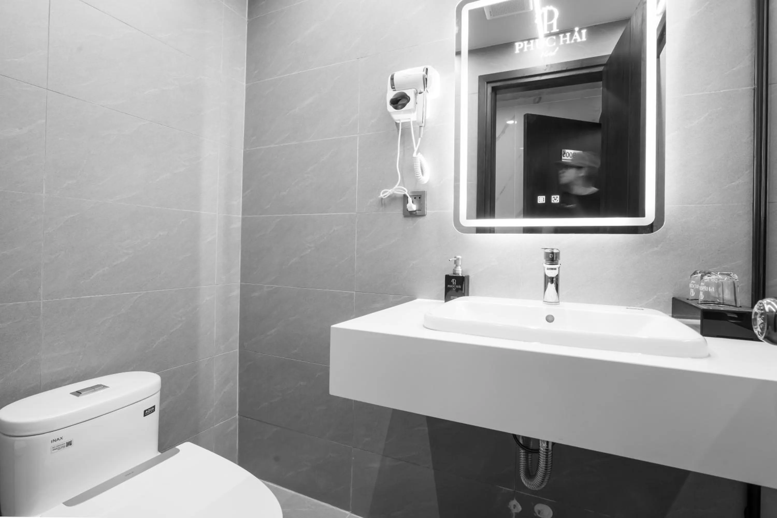 Bathroom in Phuc Hai Hotel Da Lat