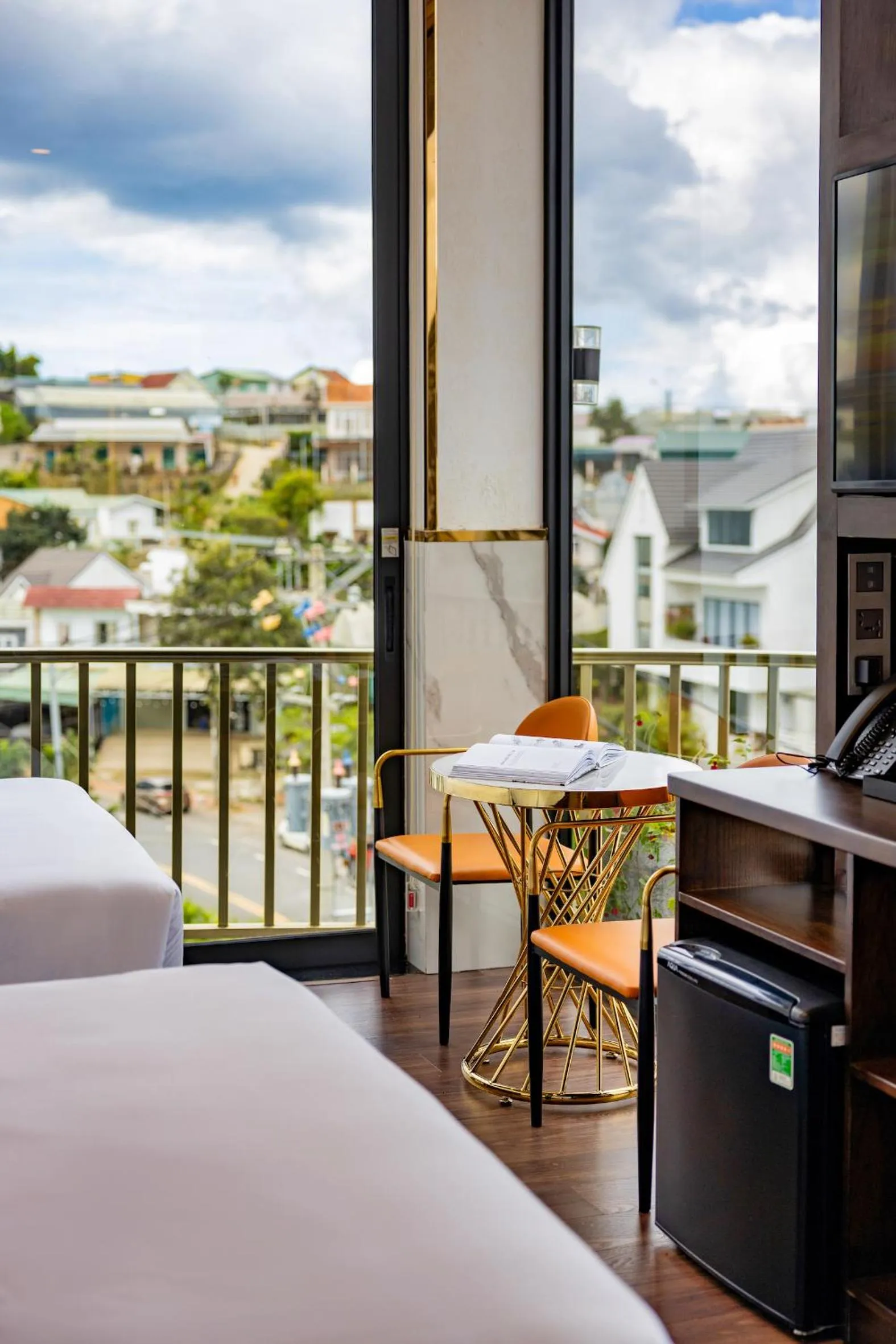 Bed in Phuc Hai Hotel Da Lat