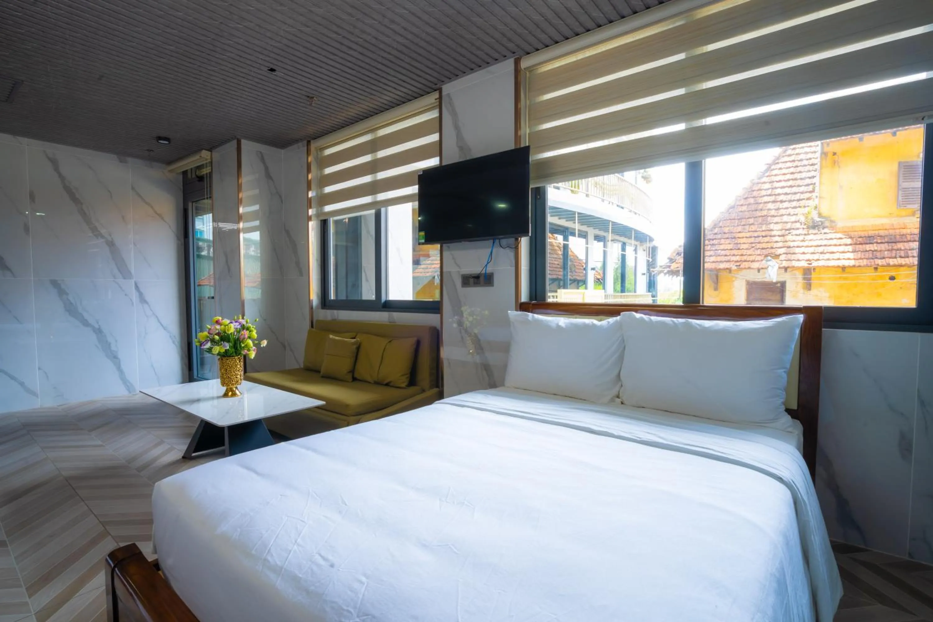 Bed in Phuc Hai Hotel Da Lat