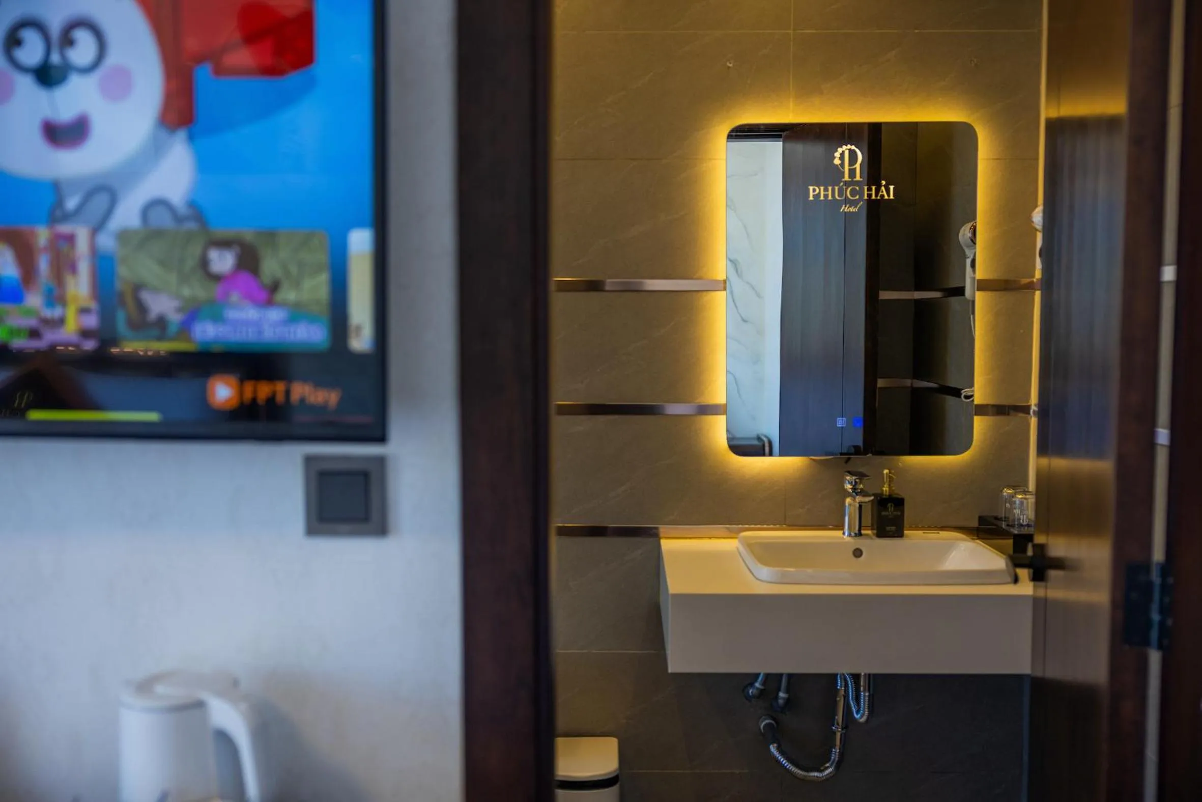 Bathroom in Phuc Hai Hotel Da Lat