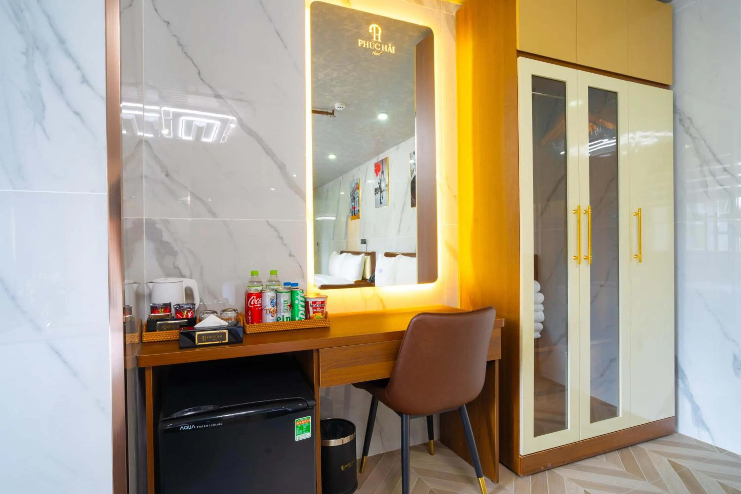 Kitchen or kitchenette in Phuc Hai Hotel Da Lat