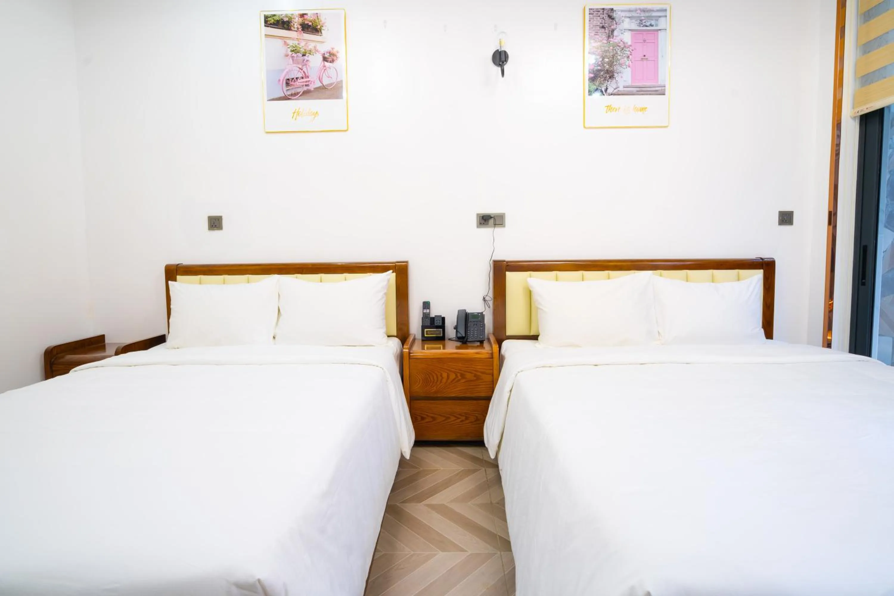 Bed in Phuc Hai Hotel Da Lat