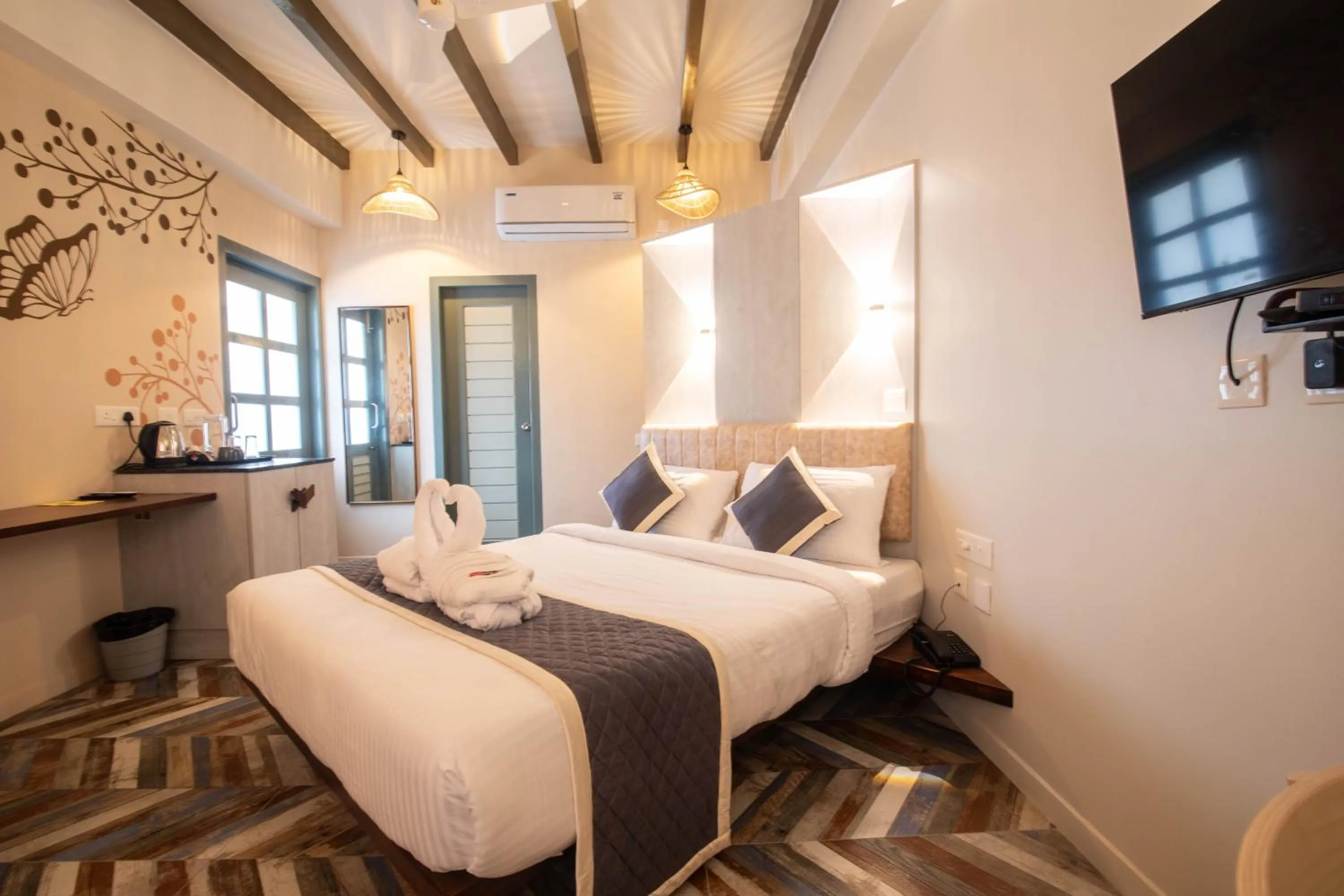 Bed in La Papillon Maison