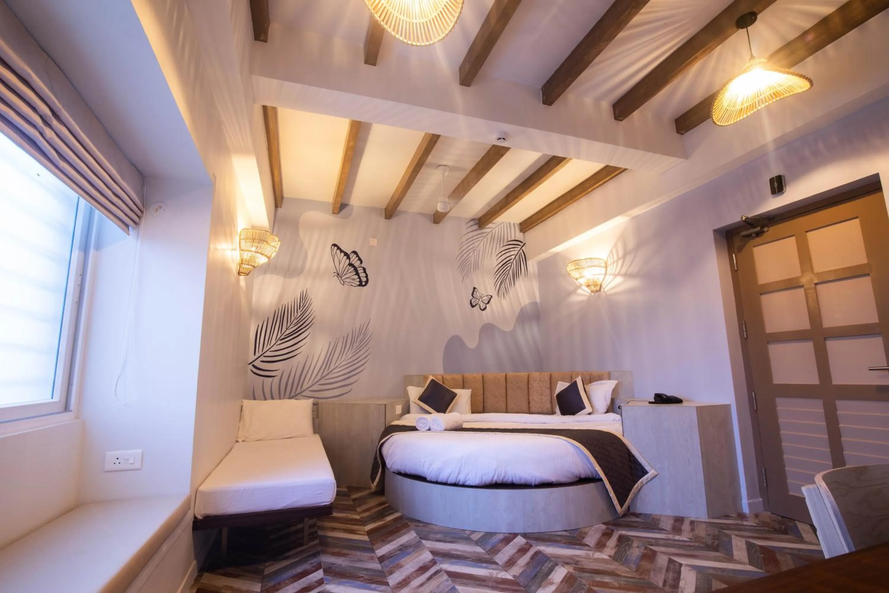 Bed in La Papillon Maison