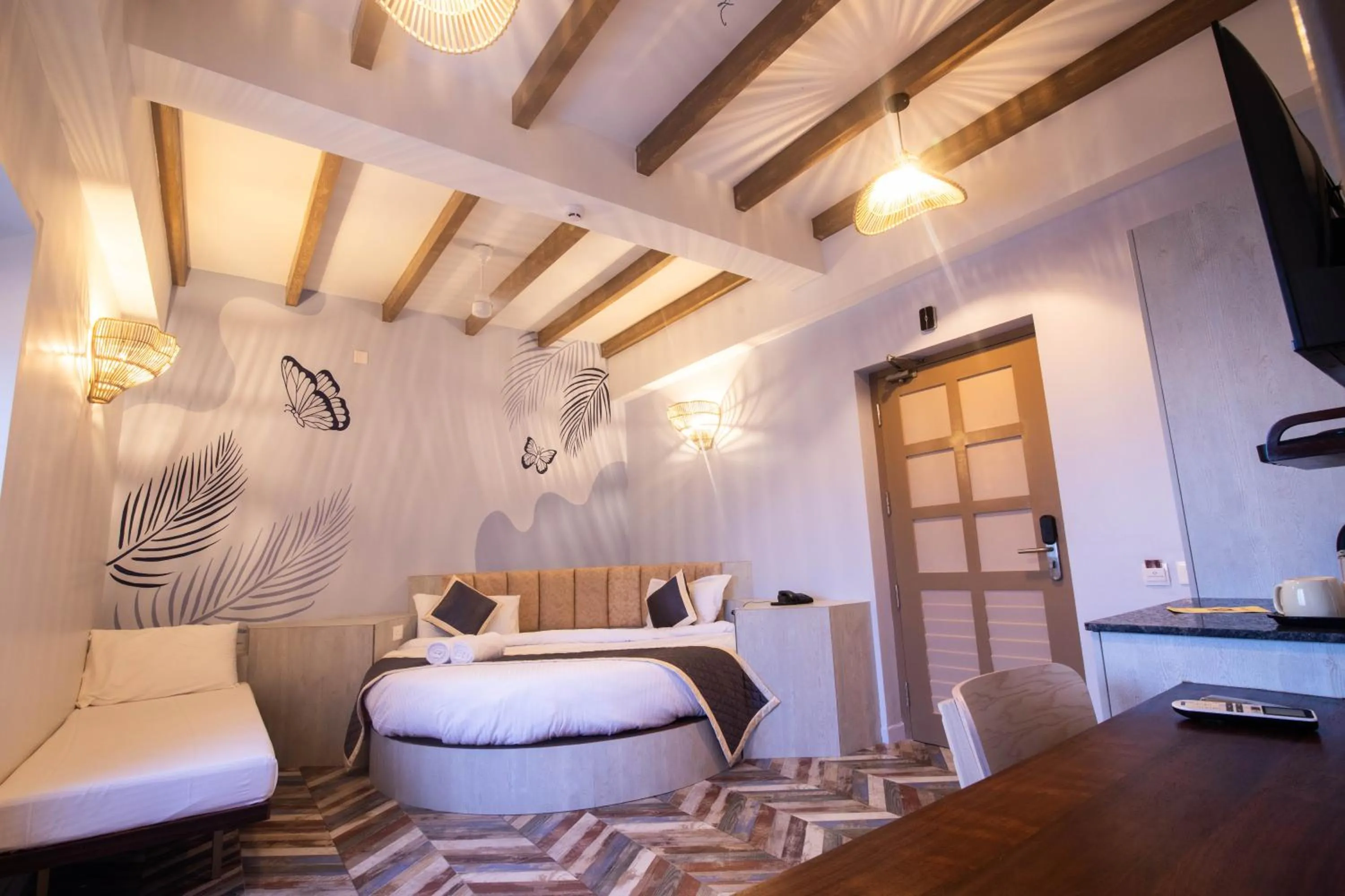 Bed in La Papillon Maison