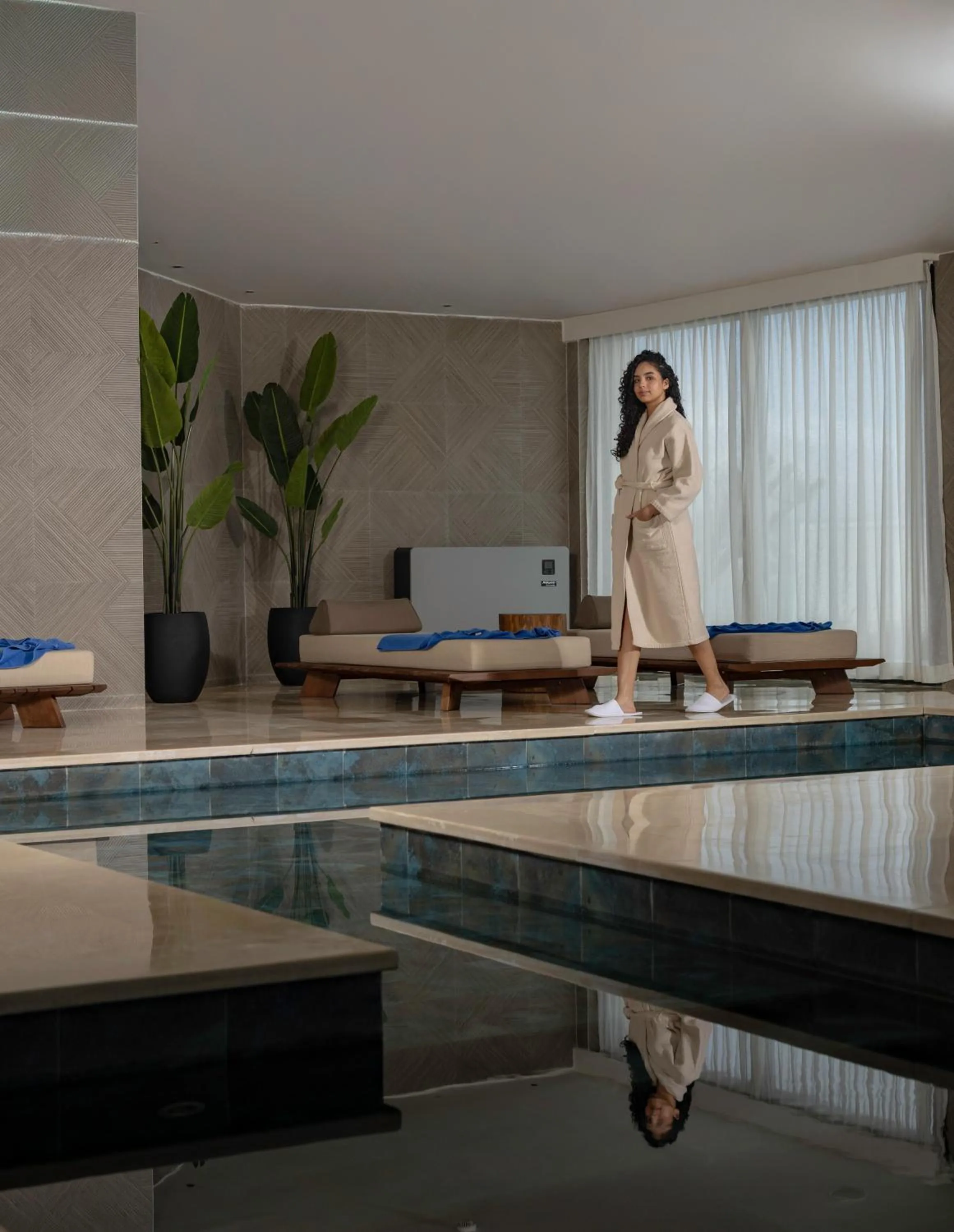 Spa and wellness centre/facilities in Idou Malabata Beach and SPA