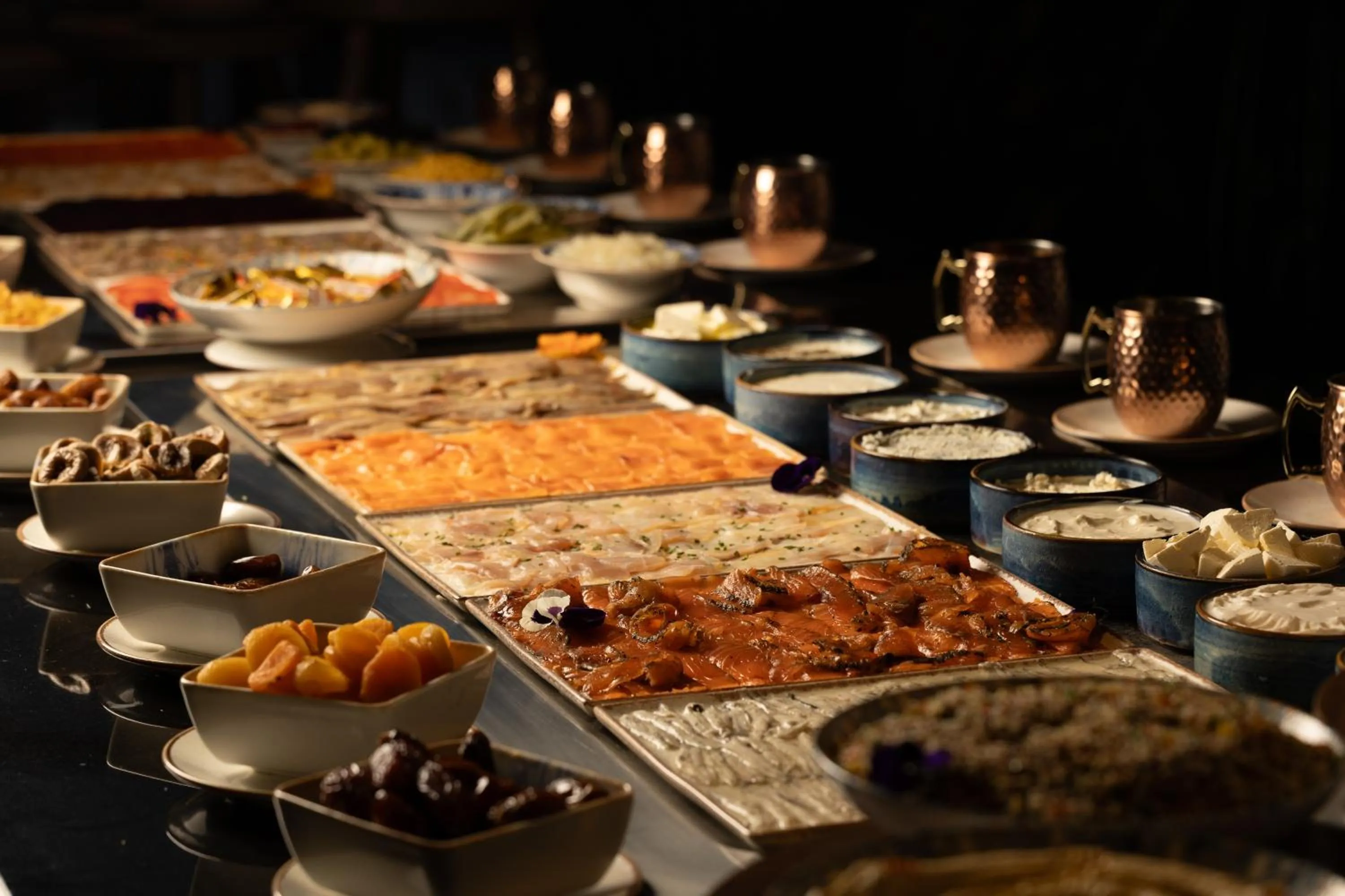 Buffet breakfast in Idou Malabata Beach and SPA