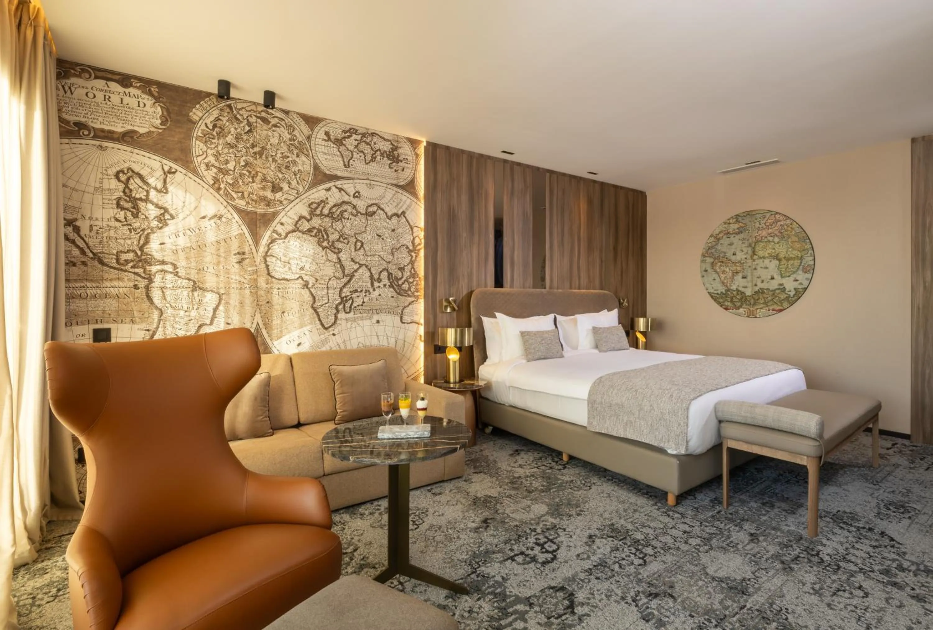 Bed in Idou Malabata Beach and SPA