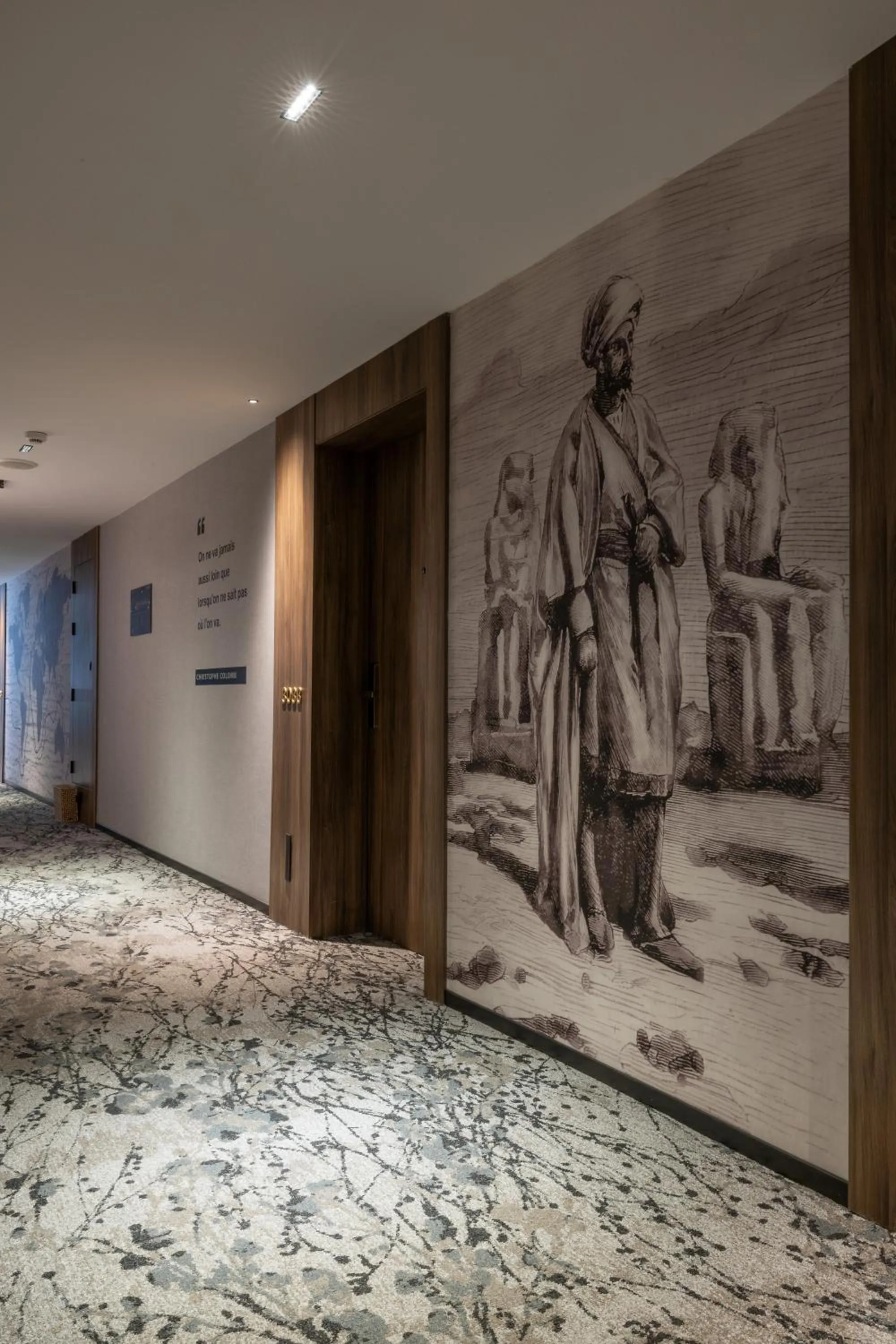 Decorative detail in Idou Malabata Beach and SPA