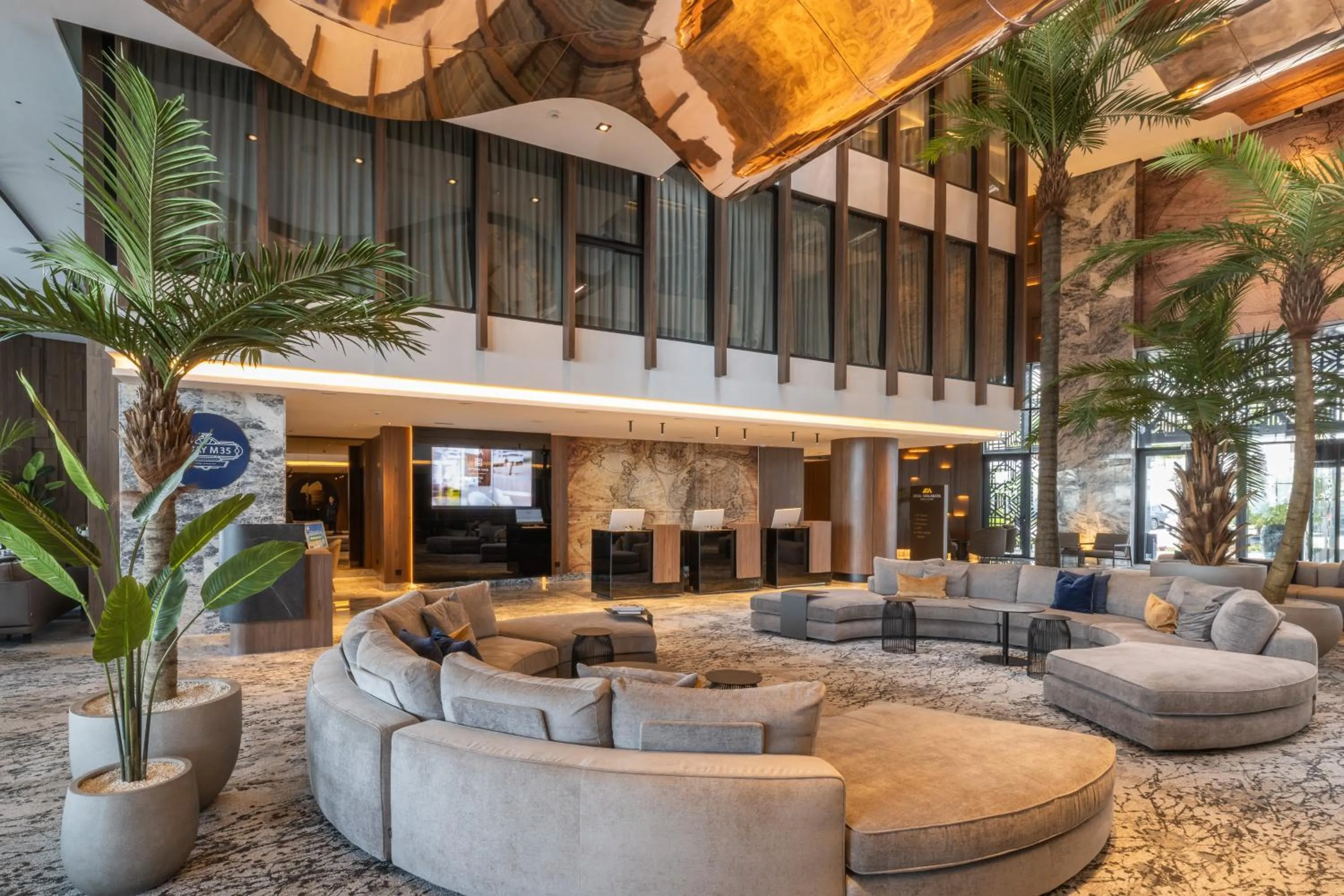 Lobby or reception in Idou Malabata Beach and SPA