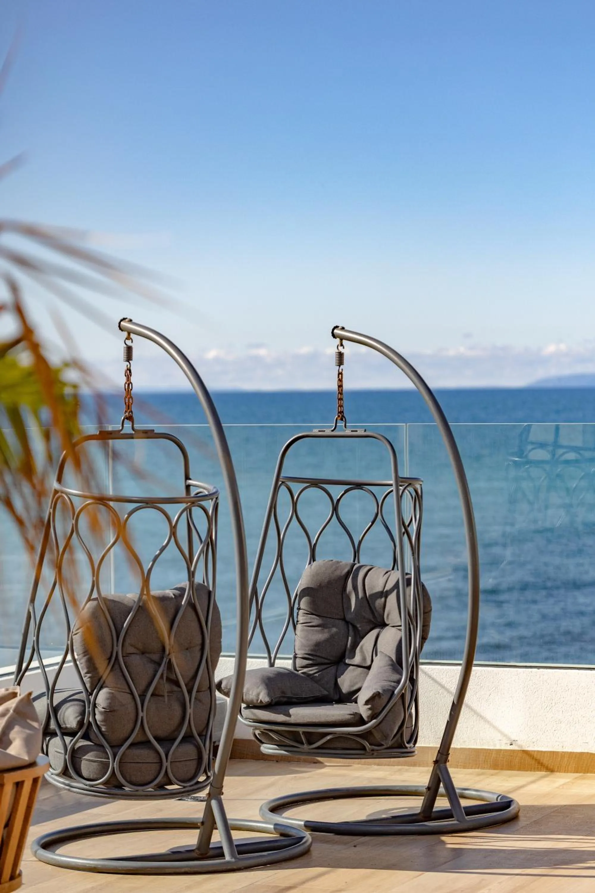 Patio in Idou Malabata Beach and SPA