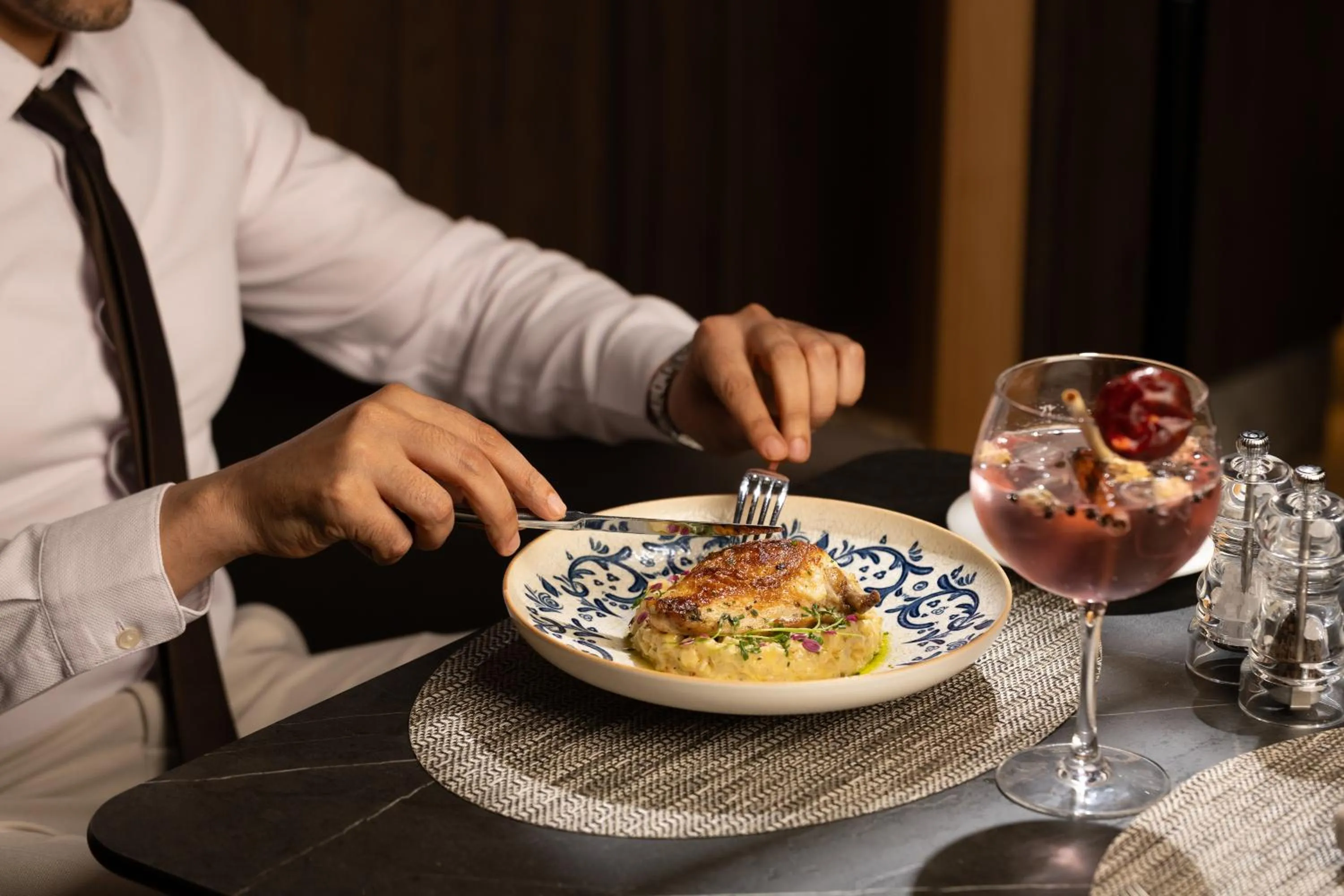 Dinner in Idou Malabata Beach and SPA