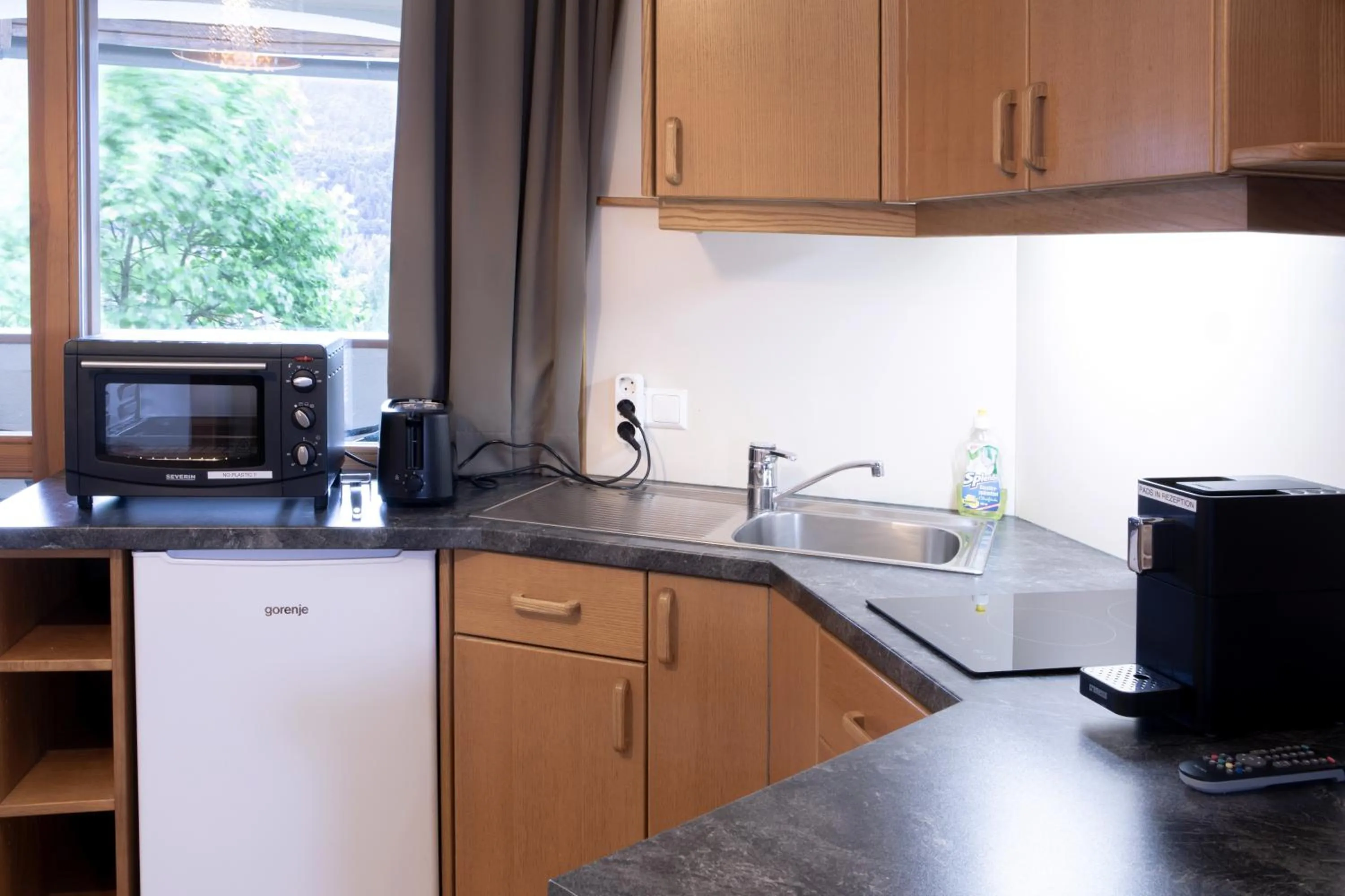 Coffee/tea facilities in Ferienwohnungen Gabriel