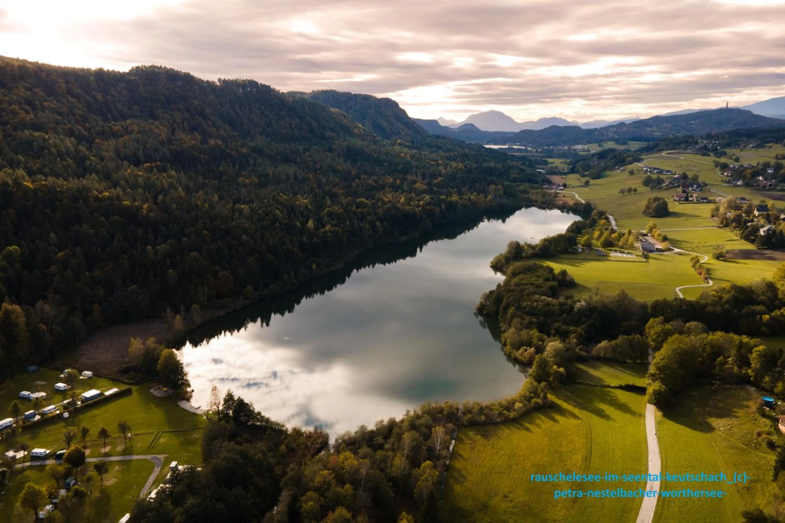 Natural landscape in Ferienwohnungen Gabriel