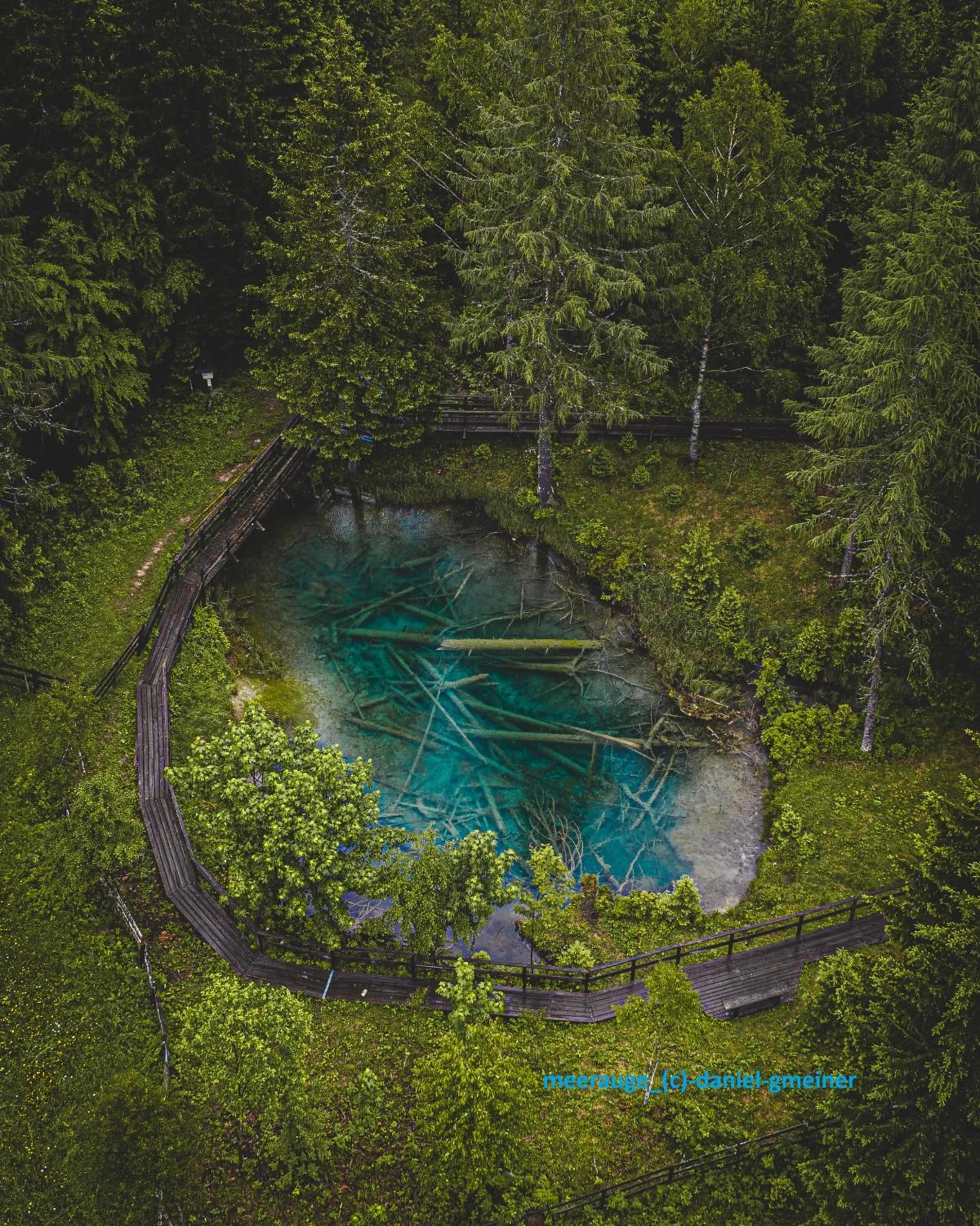 Natural landscape in Ferienwohnungen Gabriel