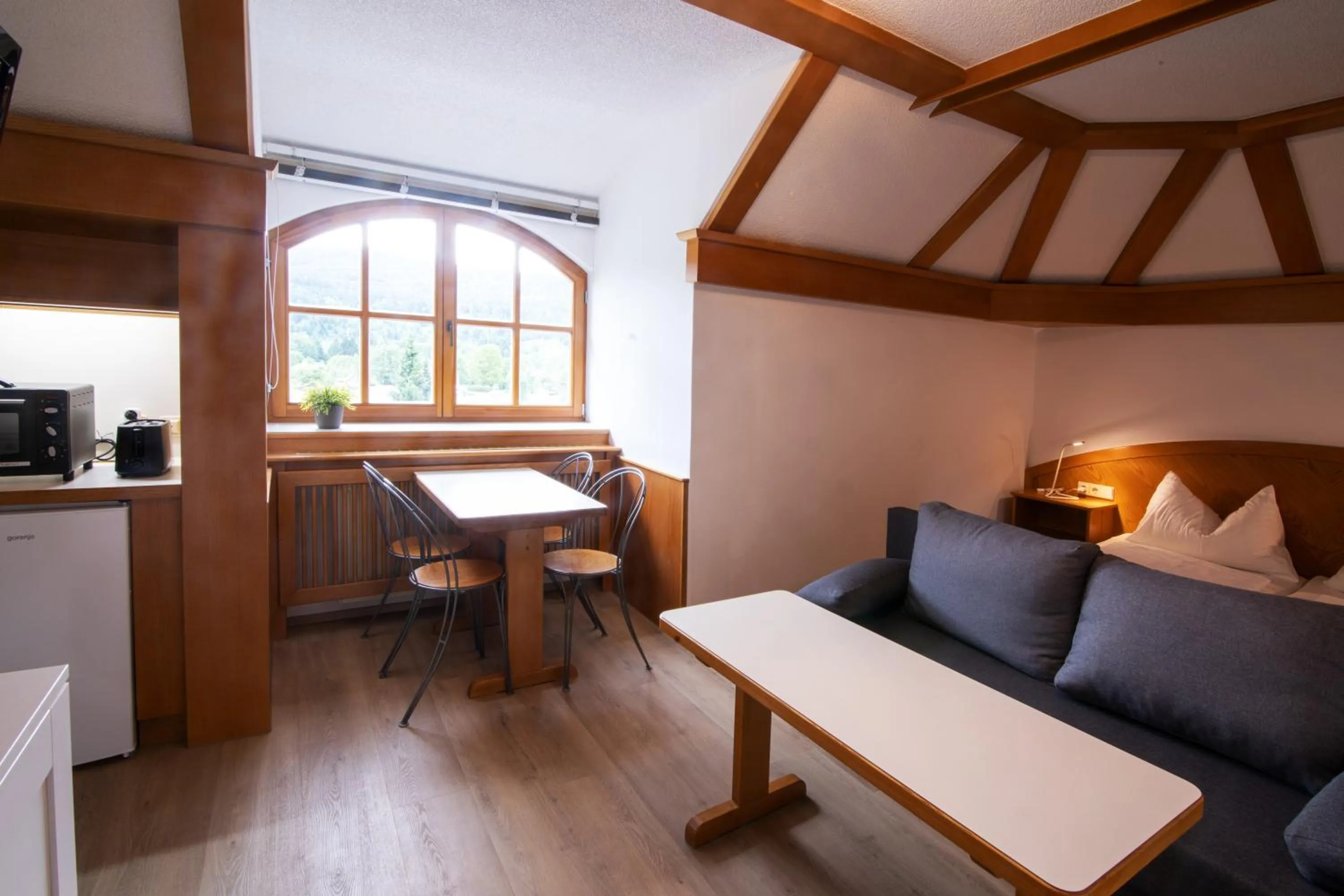 Bed in Ferienwohnungen Gabriel