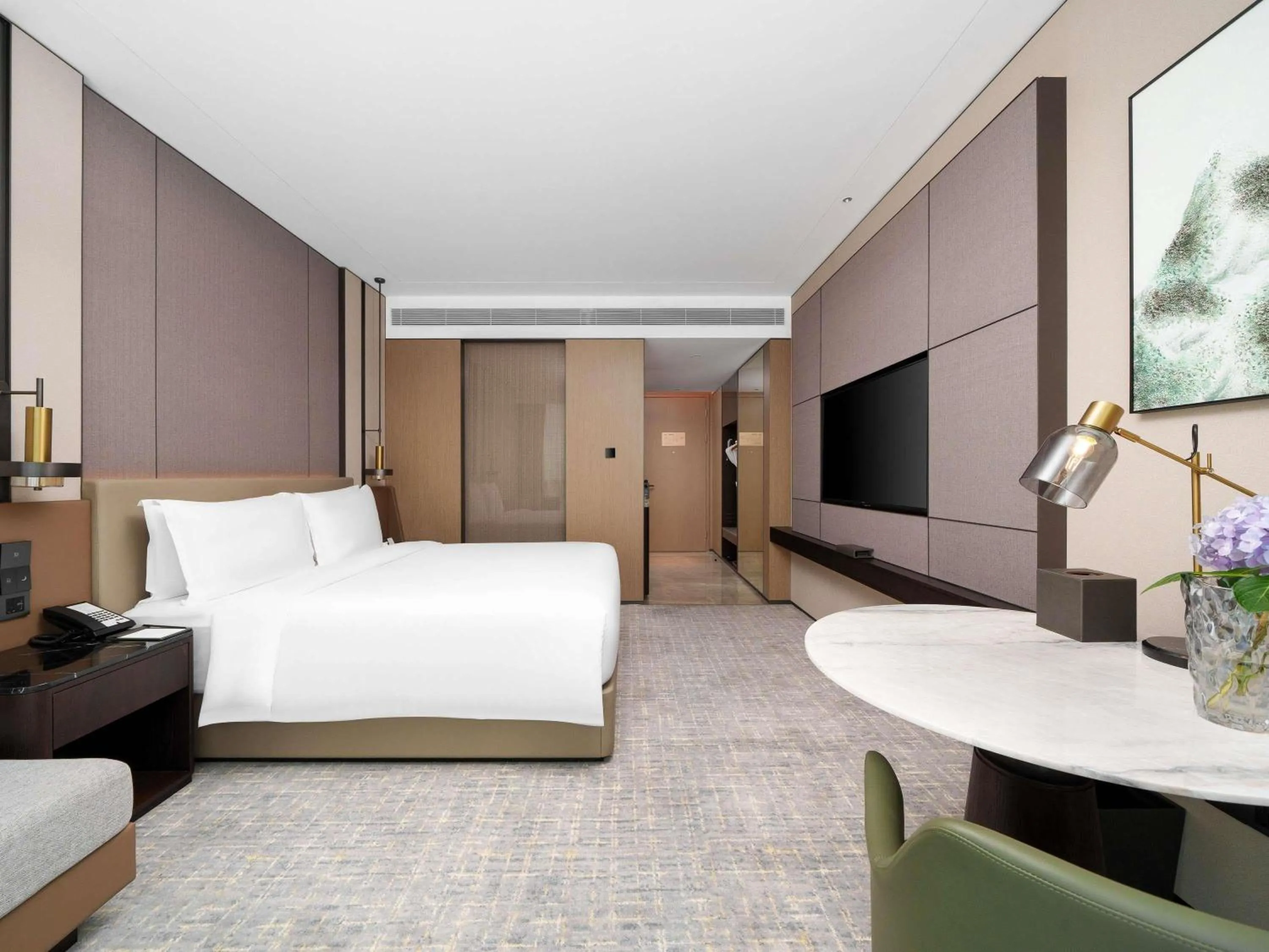 Bedroom, Bed in Grand Mercure Wuhan Hanyang