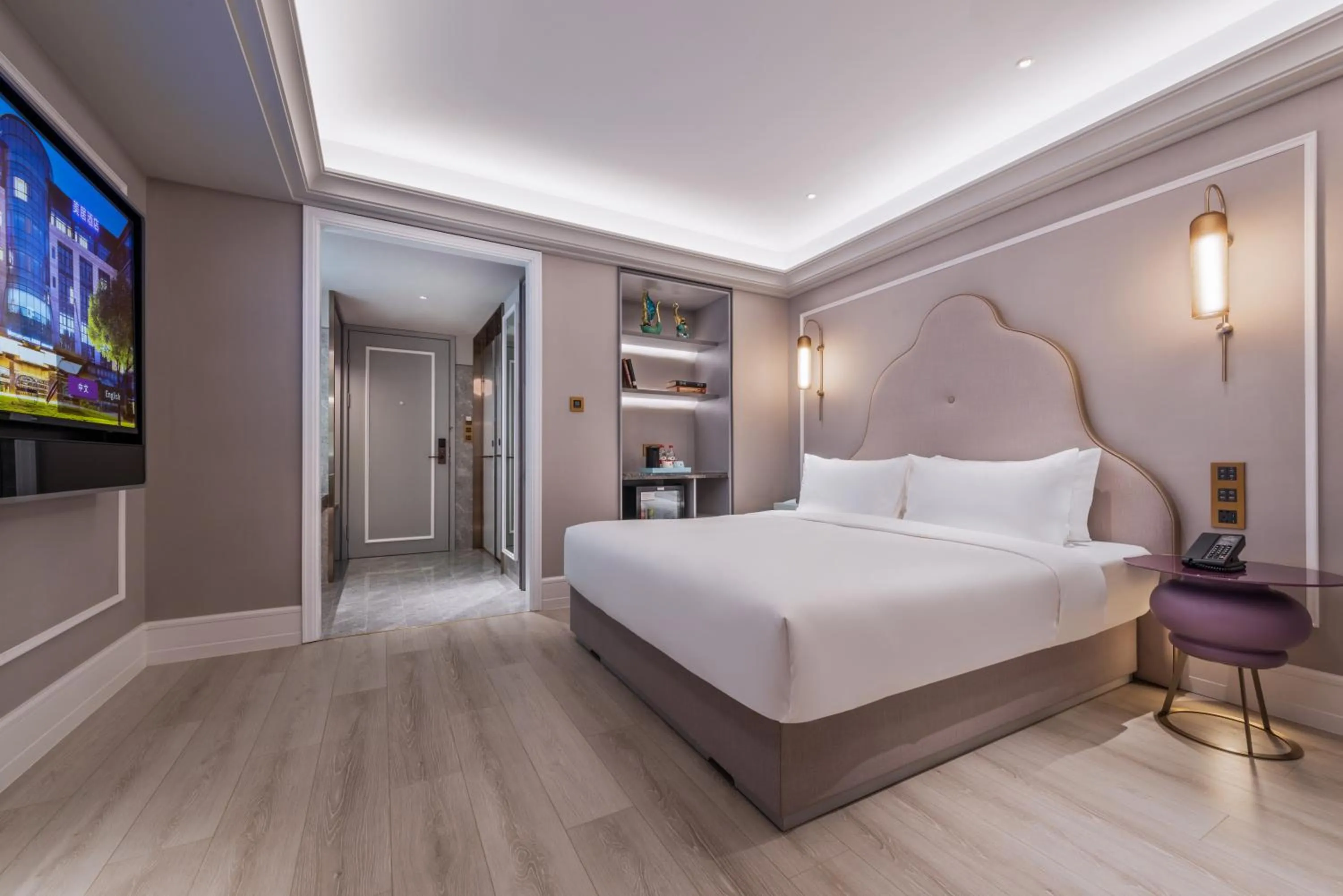 Photo of the whole room, Bed in Mercure Shijiazhuang People Square