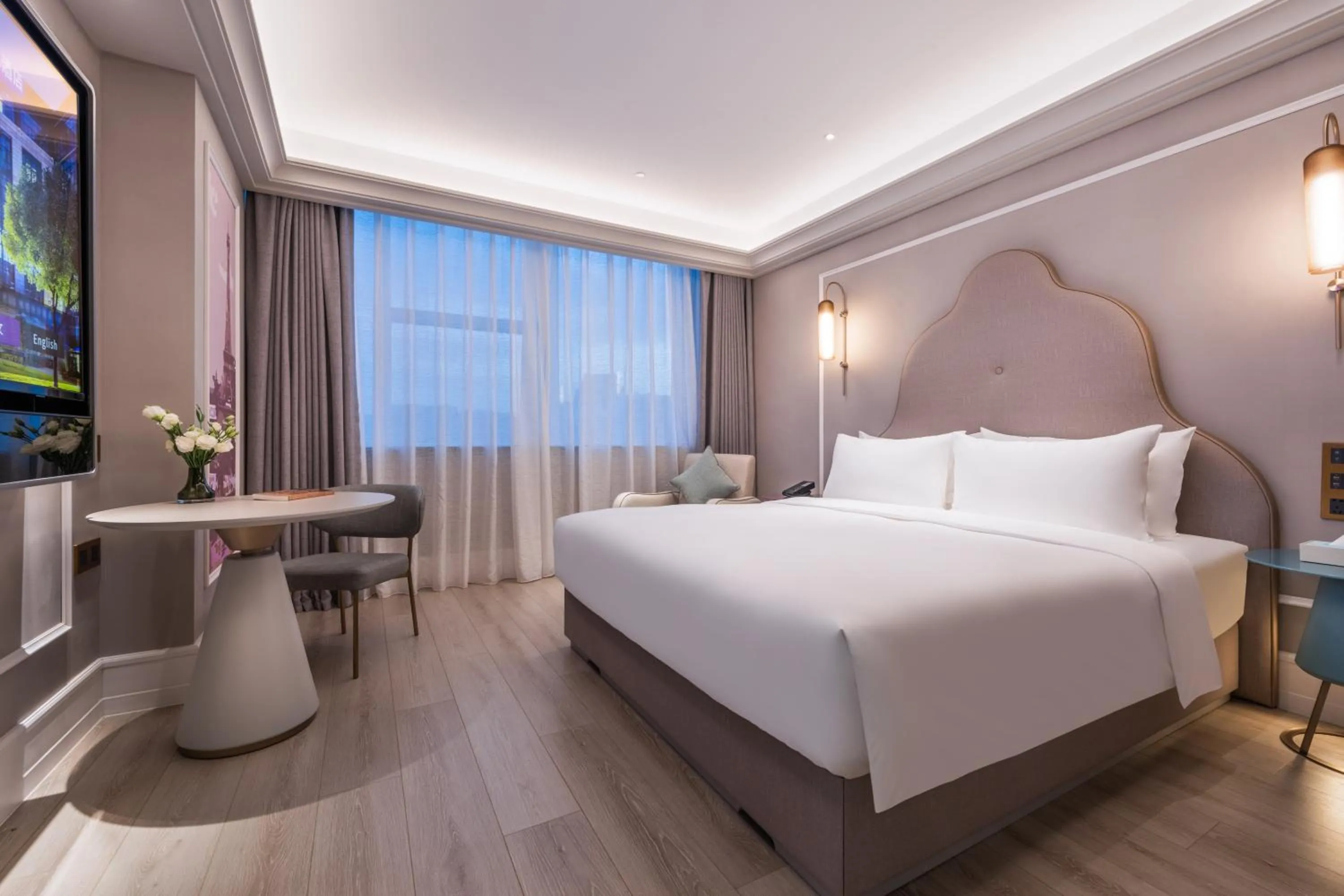 Photo of the whole room, Bed in Mercure Shijiazhuang People Square