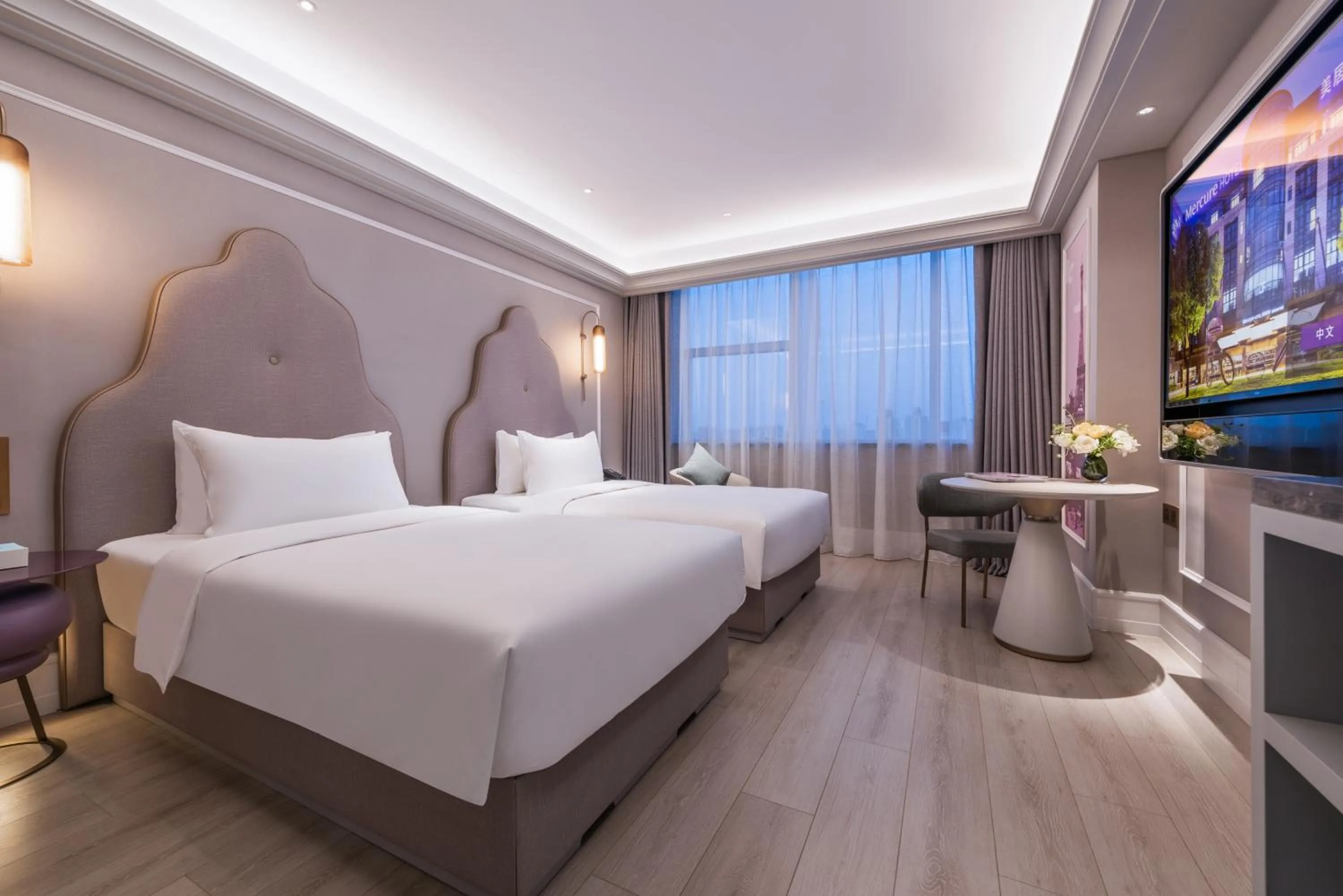 Photo of the whole room, Bed in Mercure Shijiazhuang People Square